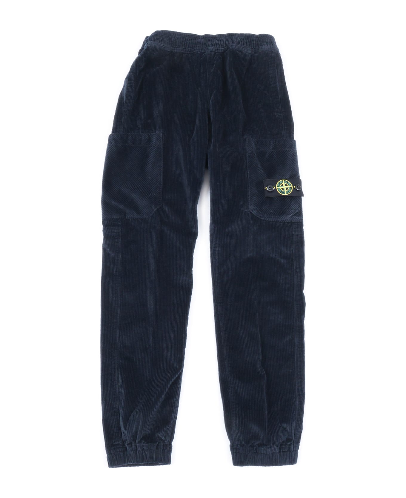 Stone Island Regular Tapered Pants - BLUE