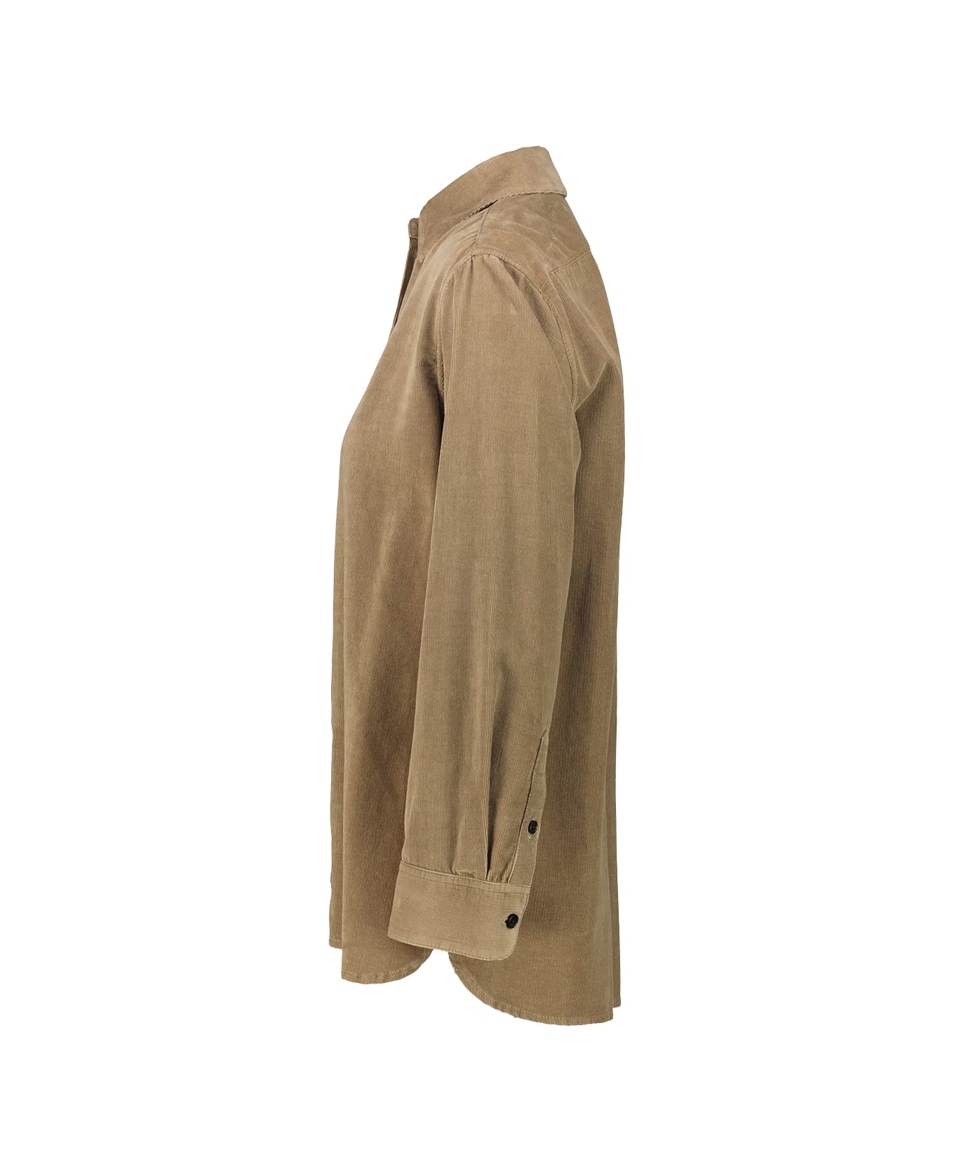 The Row Sisilia Shirt In Corduroy - Bei Beige