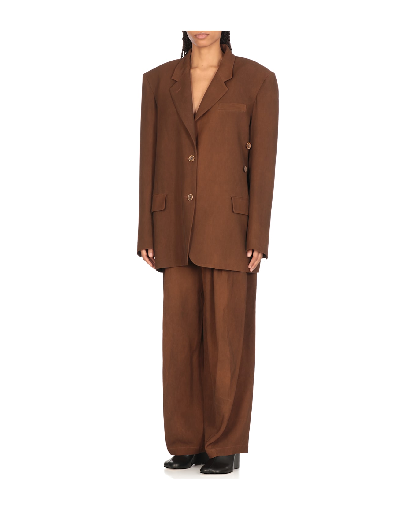 Uma Wang Kava Jacket - Brown