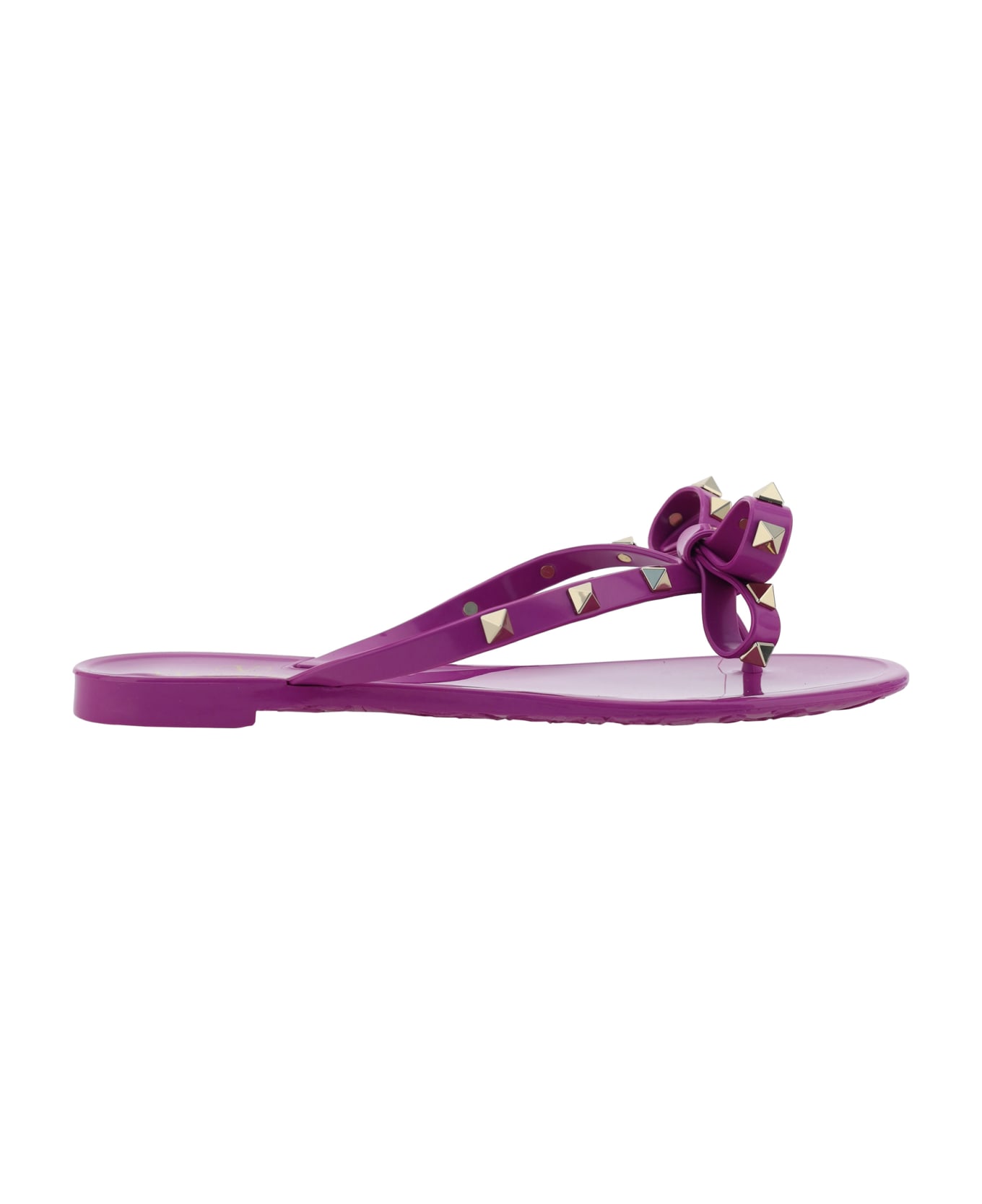 Valentino Garavani Summer Pool Sandals - Vivid Violet