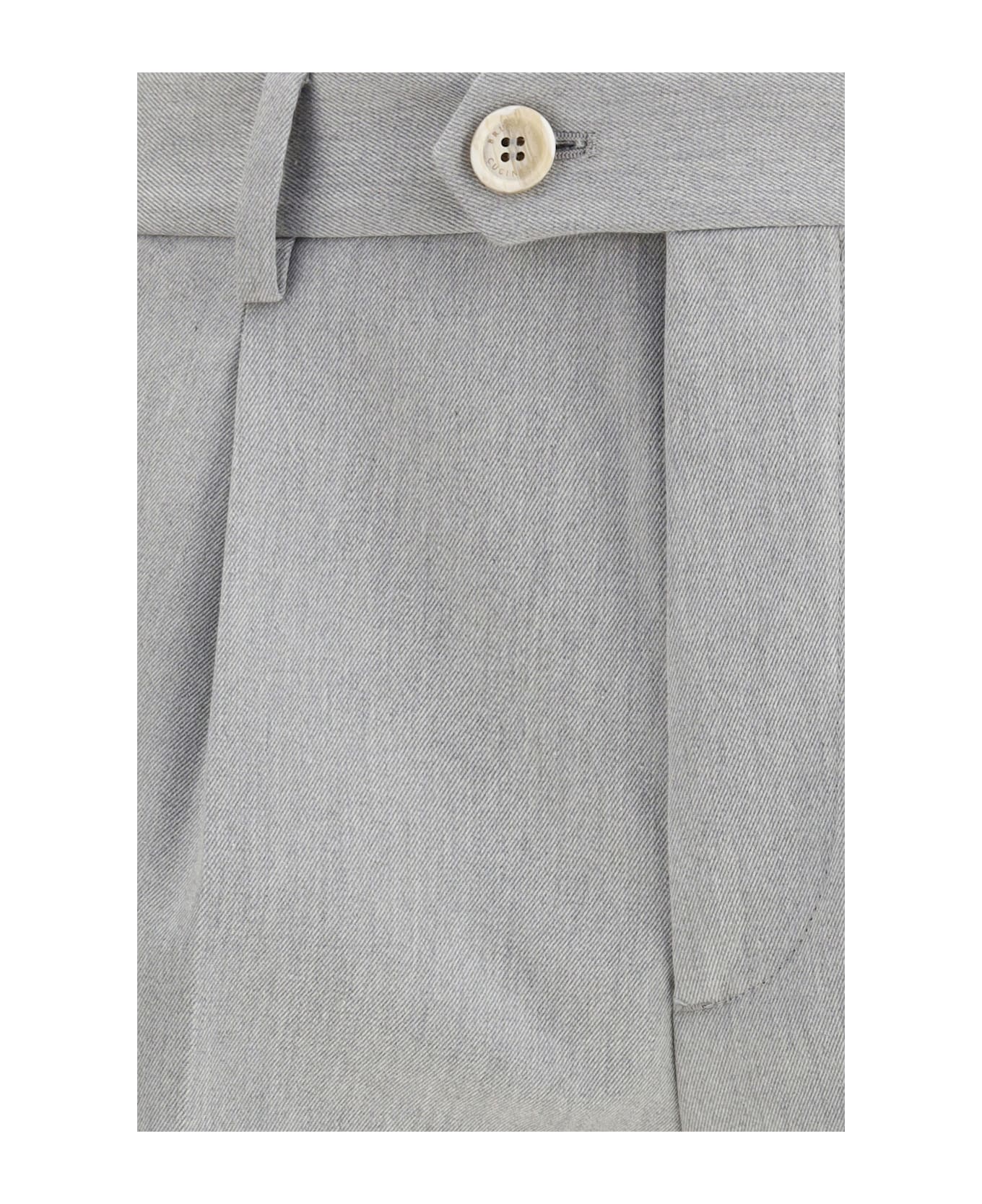 Brunello Cucinelli Wool Trousers