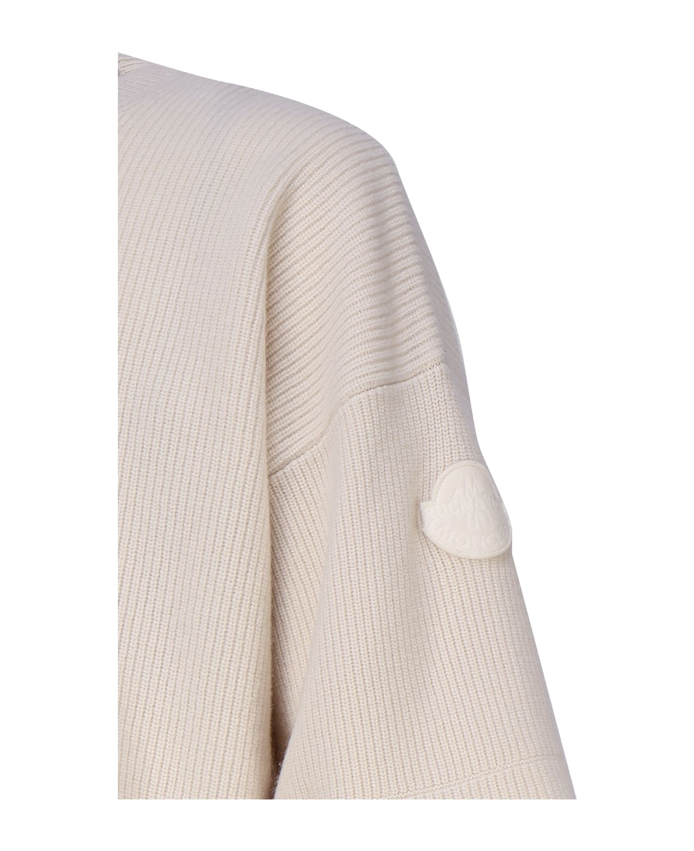 Moncler Genius Wool Sweater - Ivory ニットウェア