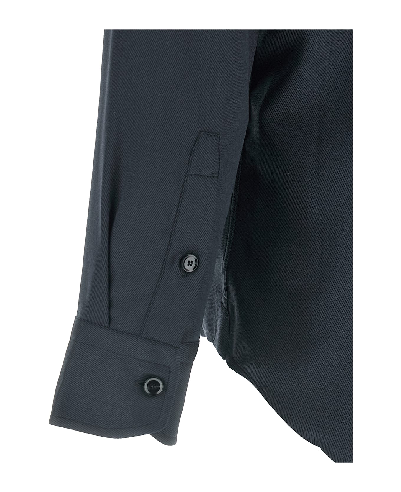 Brioni 
military
 Shirt - Blue