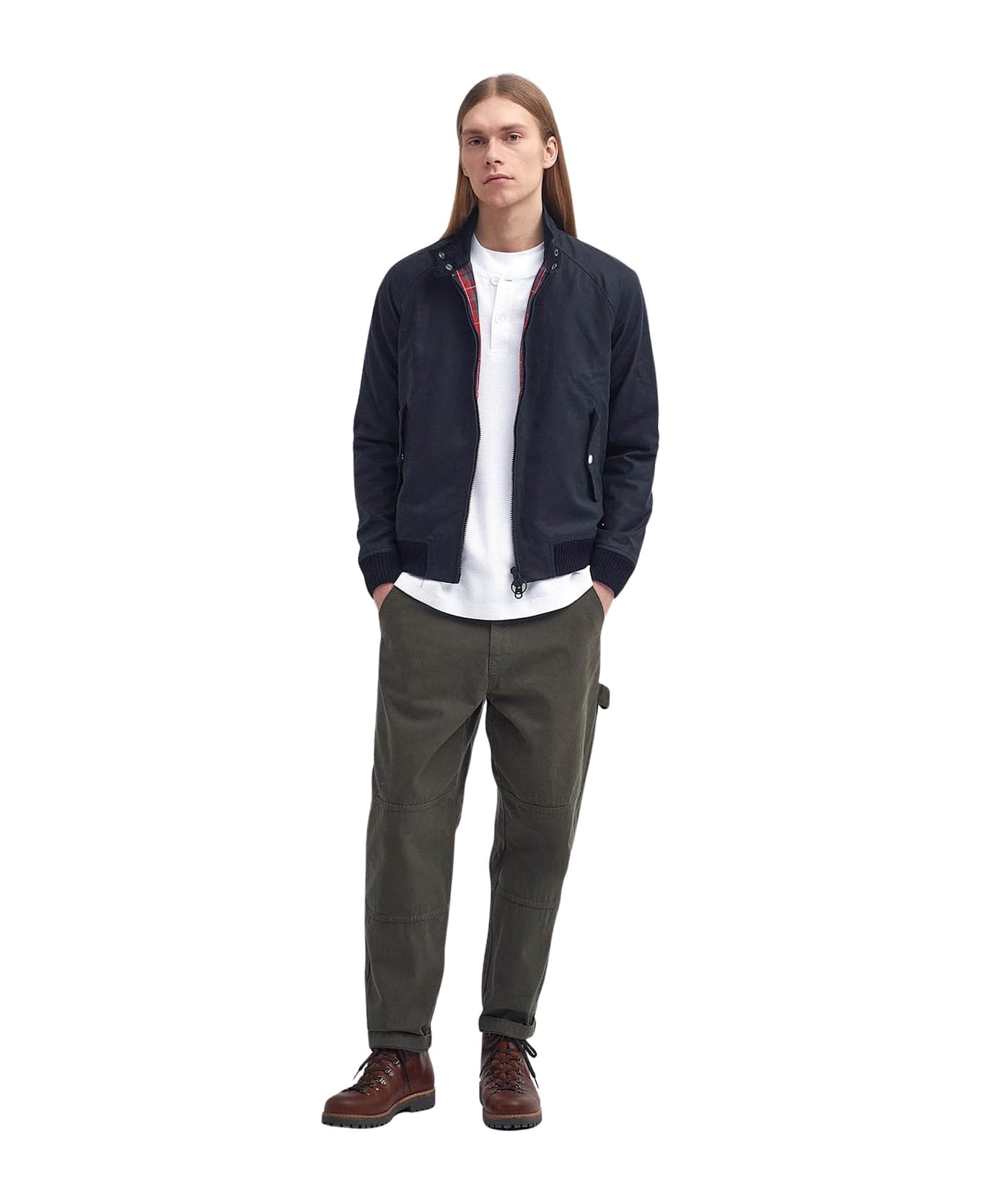 Baracuta Ba X Br Porton Wax - Navy