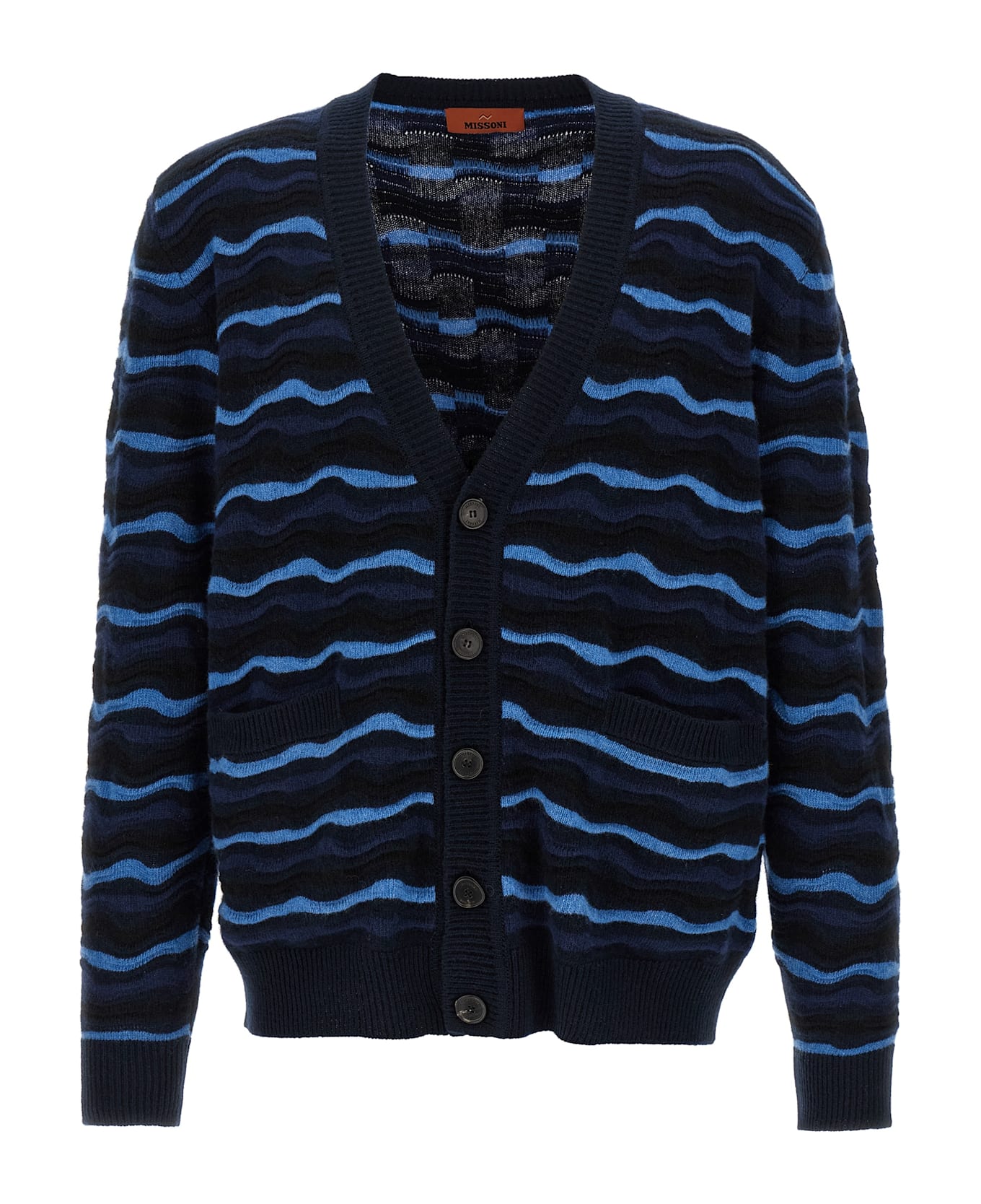 Missoni Button Cardigan - Blue