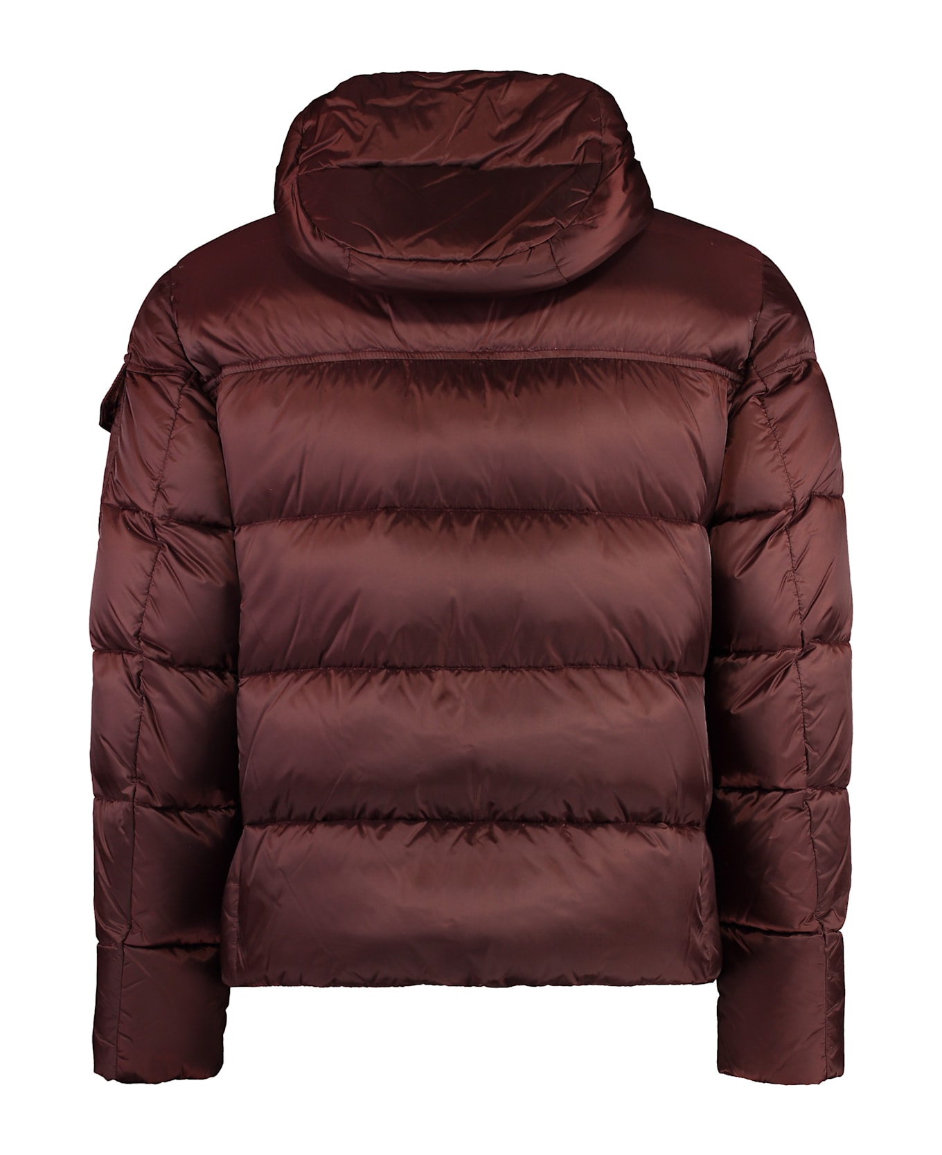 Moorer Devon Hooded Down Jacket - Burgundy