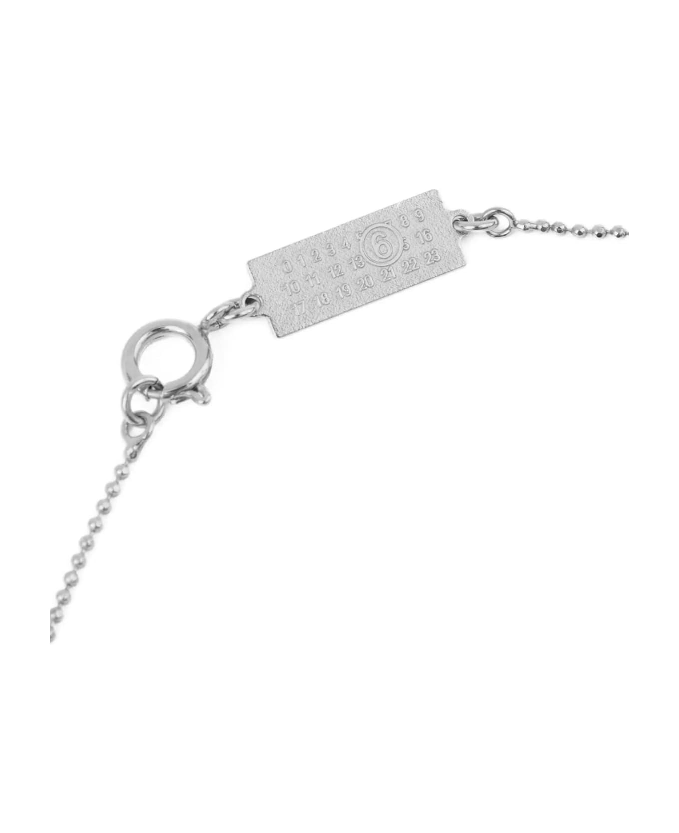 【関税&送料込み】Mm6 Maison Margiela 'Anello ChevaliA¨re' MM6 Maison Margiela 'anello Chevalière' Necklace | italist