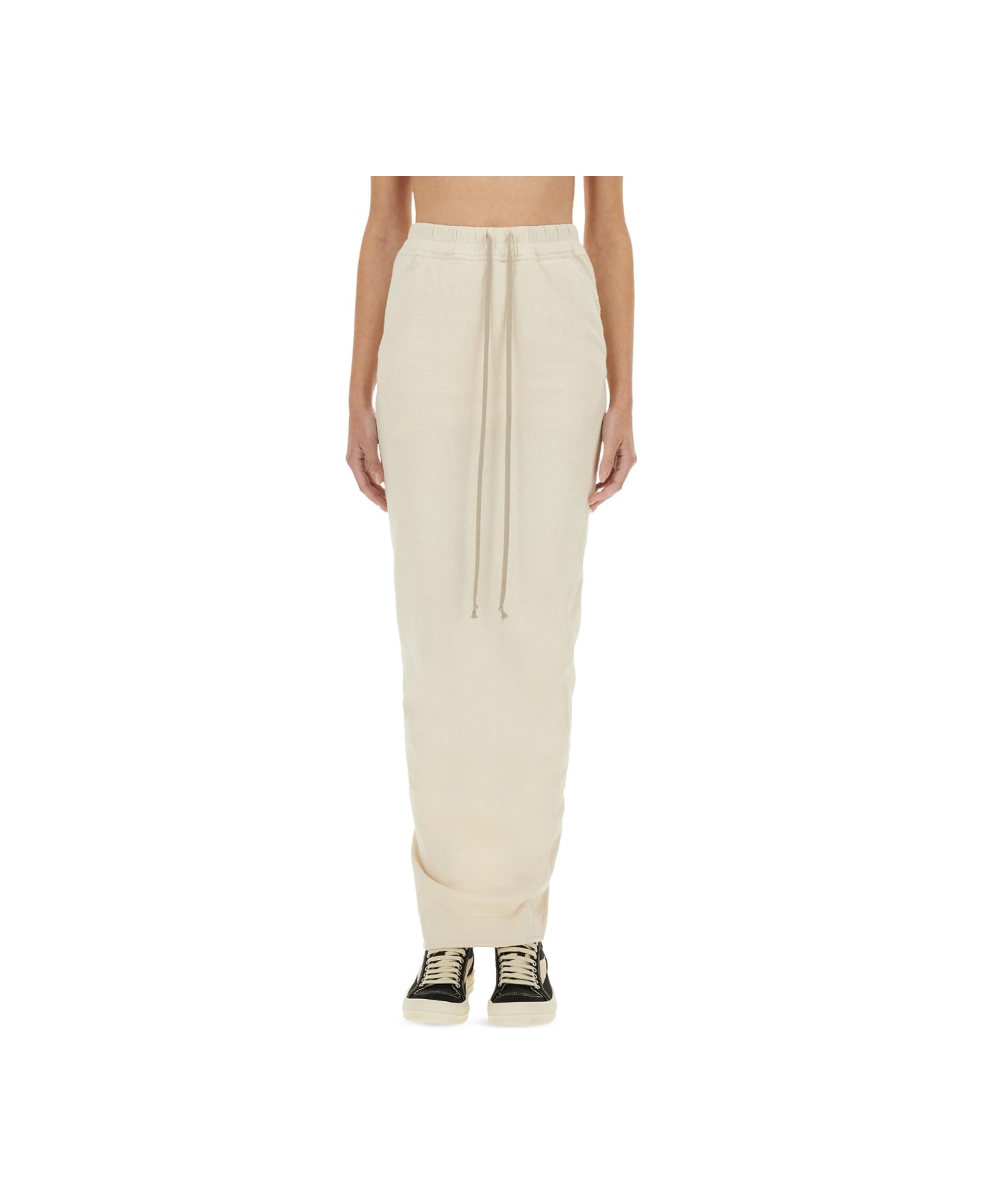 DRKSHDW "pillar" Maxi Skirt - IVORY