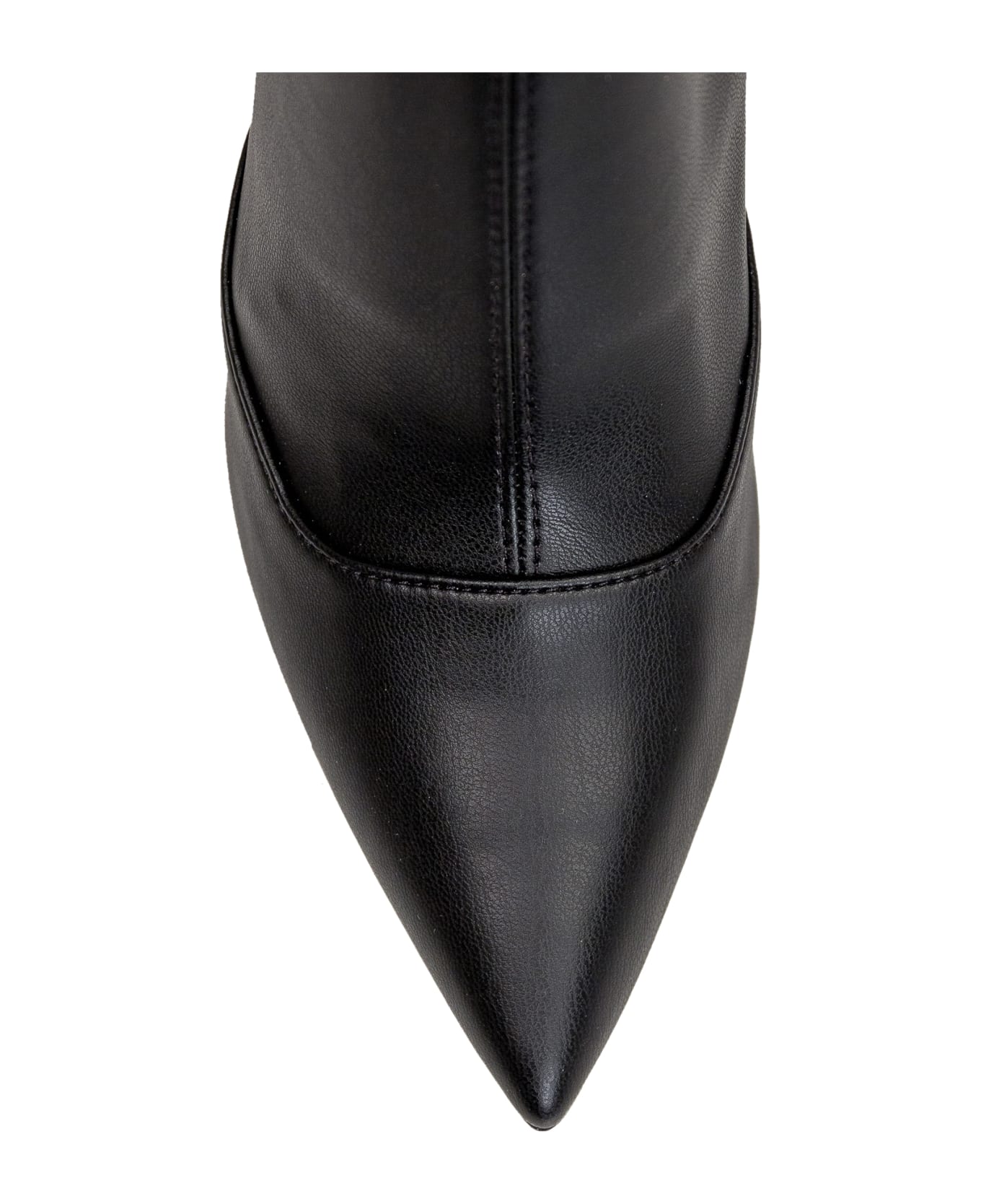 MICHAEL Michael Kors Clara Faux Leather Ankle Boots - black
