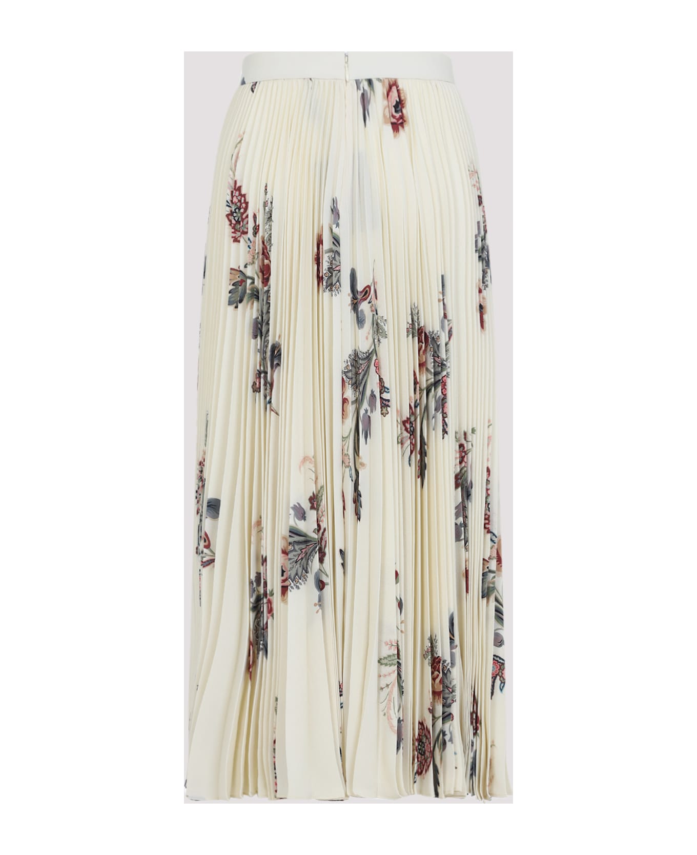 Etro Midi Skirt - Stampa F.do Bianco