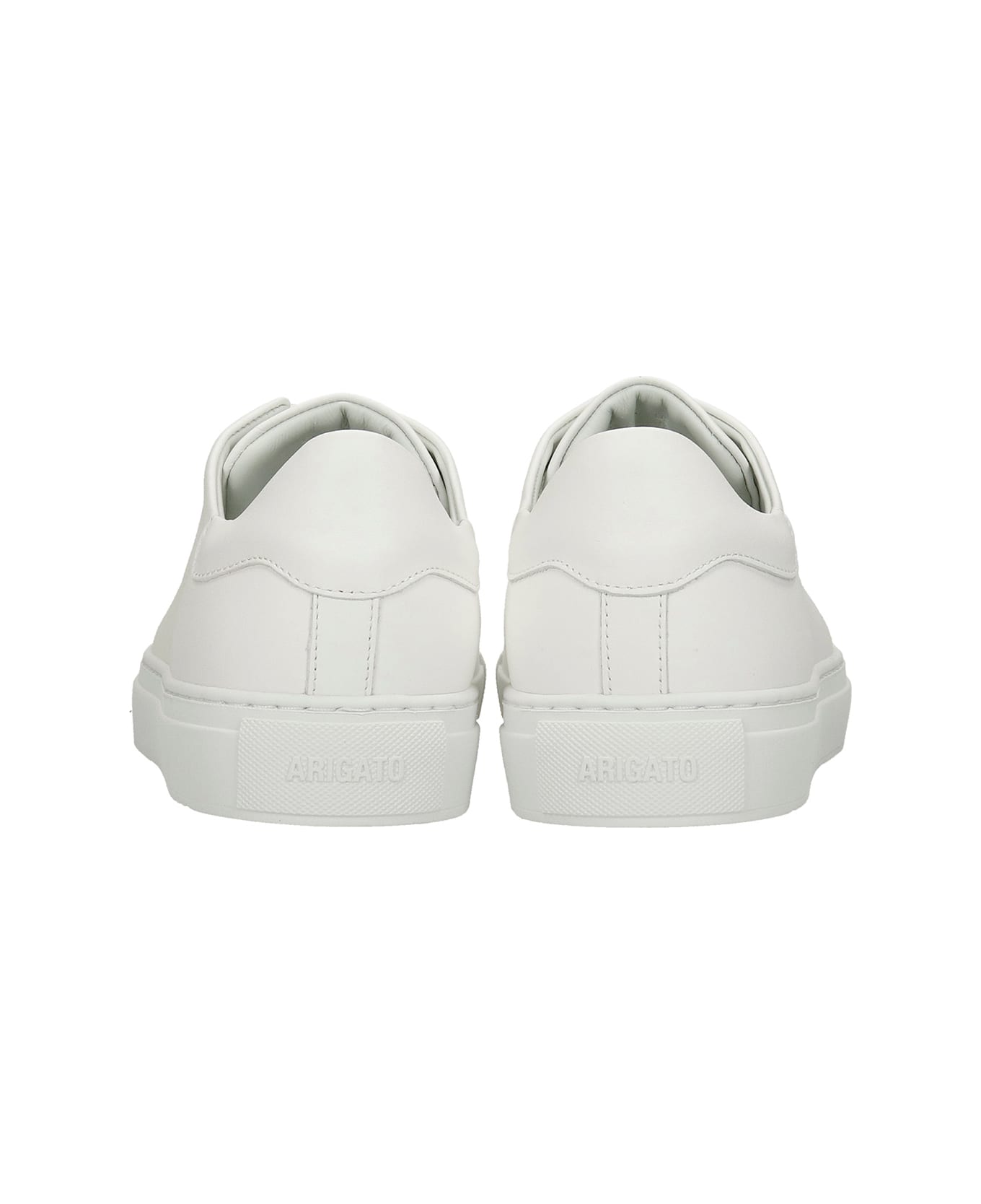 Axel Arigato Clean 90 Sneakers In White Leather - white
