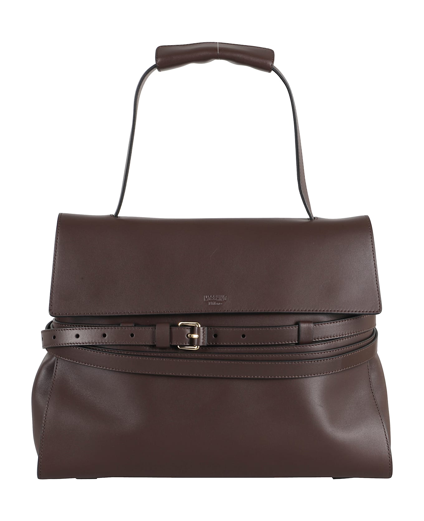 Moschino Borsa Nappa - Cioccolato