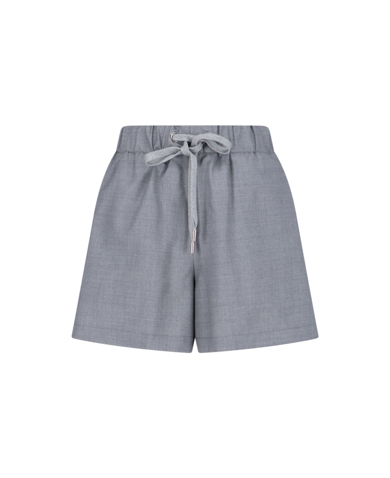 Sa Su Phi Track Shorts - Gray