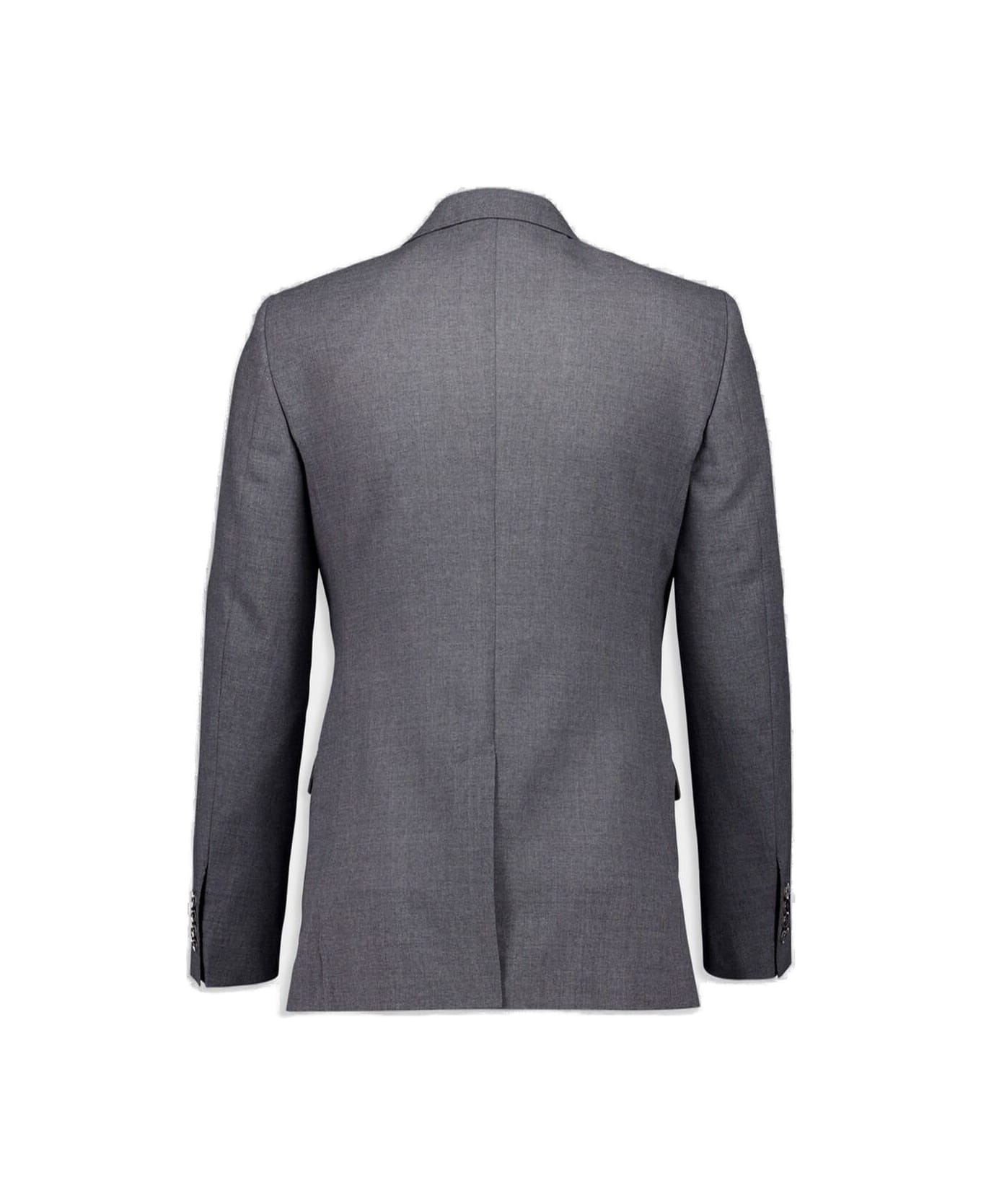 Dolce & Gabbana Single-breasted Taormina Fit Jacket - GREY