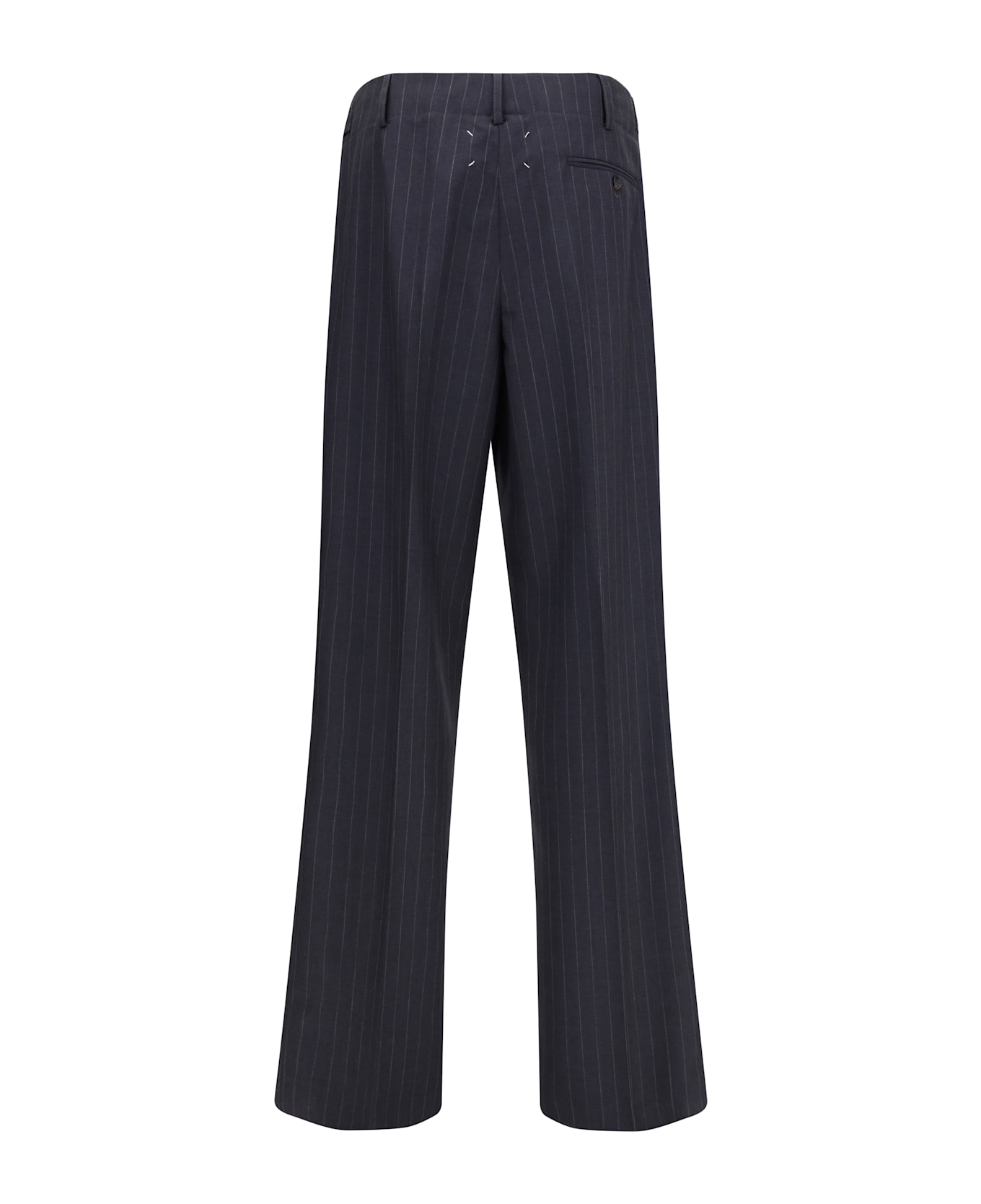 Maison Margiela Pinstripe Wool Trousers