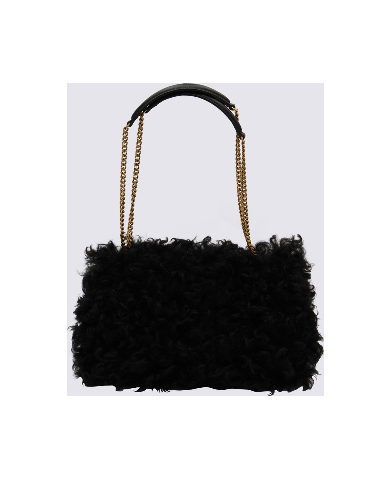 Saint Laurent Black Jamie Medium Shoulder Bag - Black