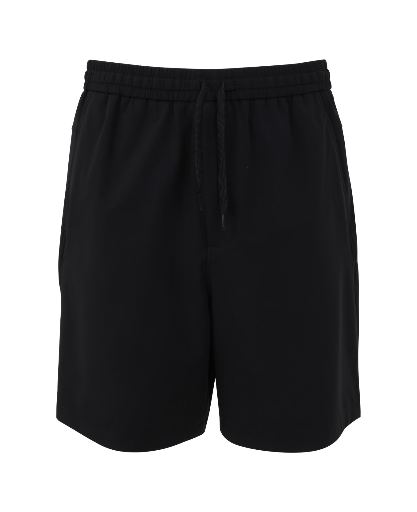 Emporio Armani Knitted Shorts - Black