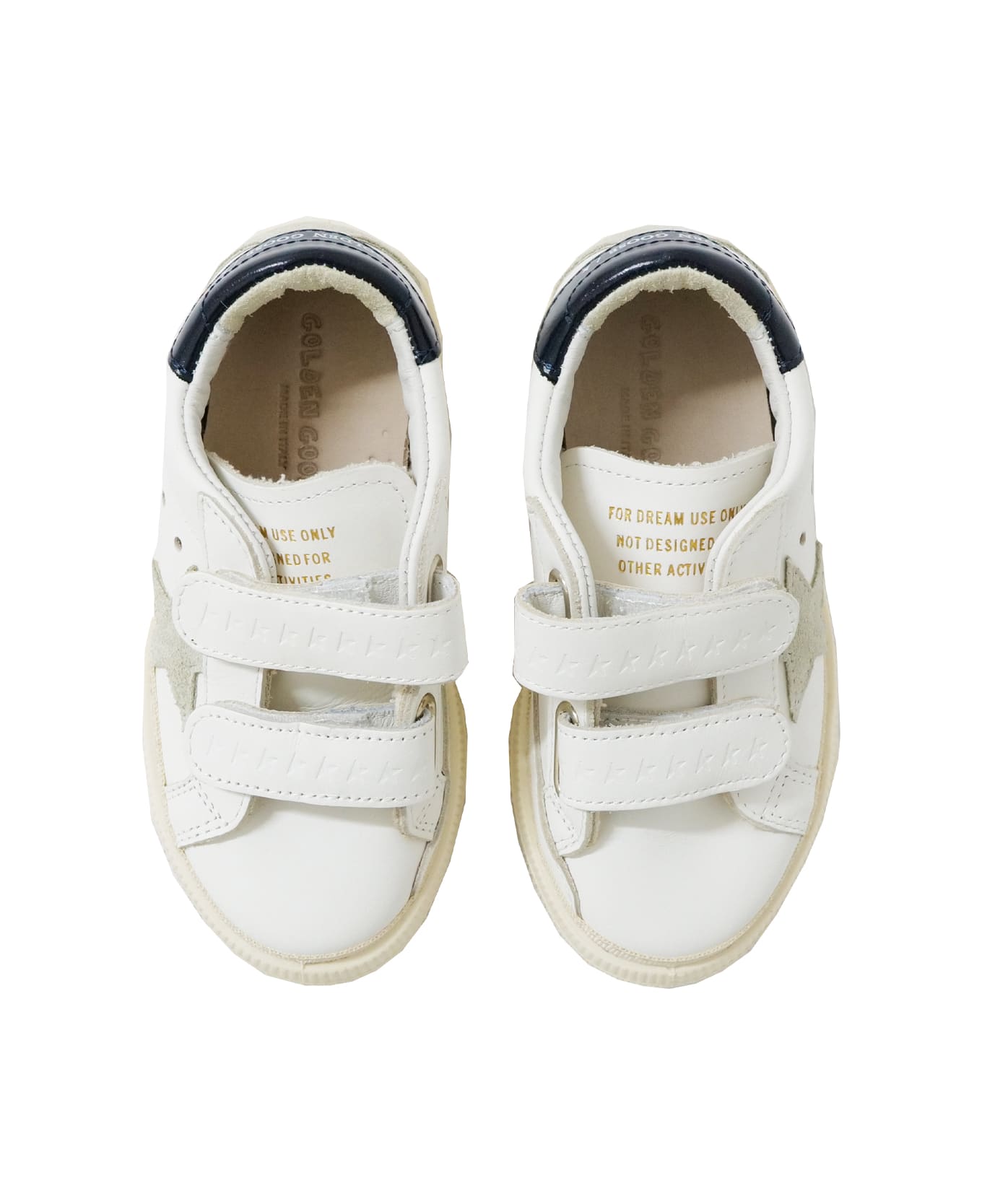 Golden Goose Leather Sneakers - White シューズ