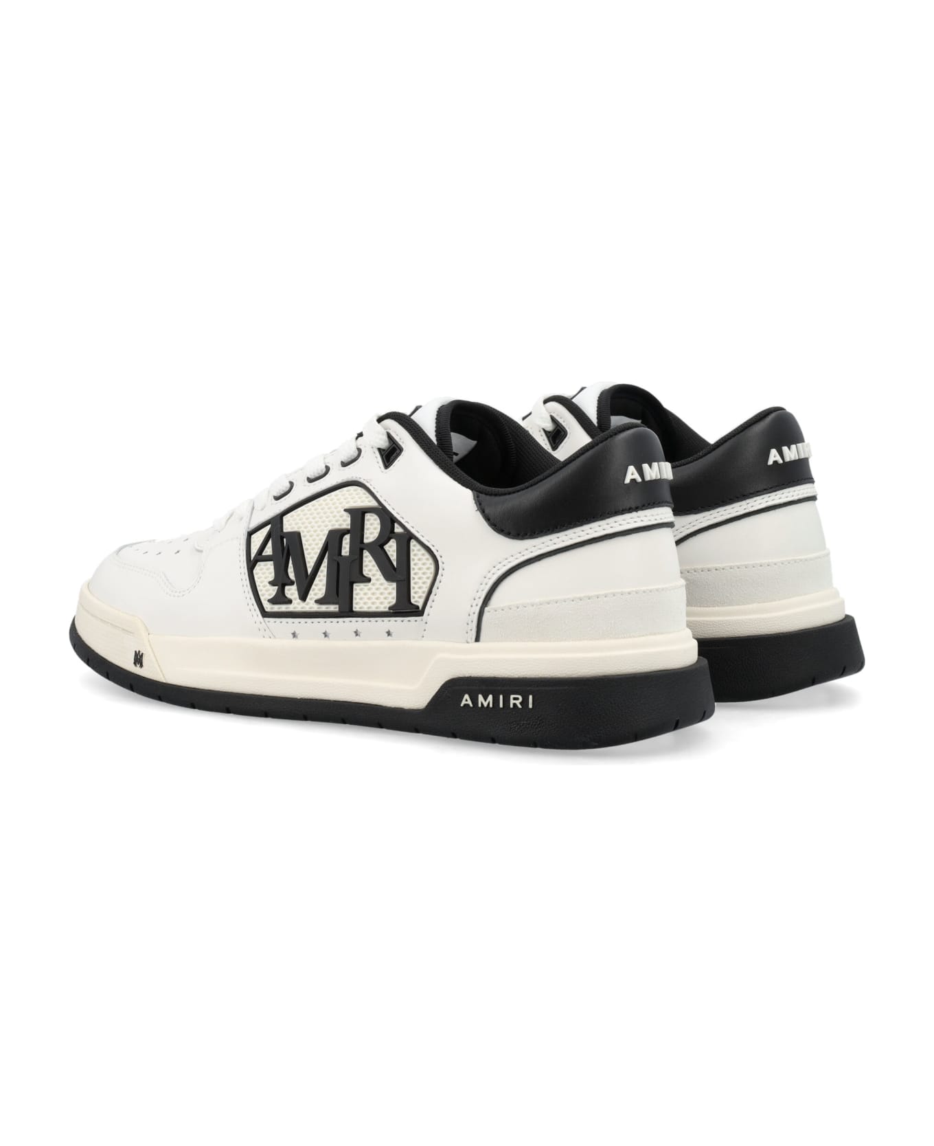 AMIRI Classic Low Sneakers - WHITE BLACK