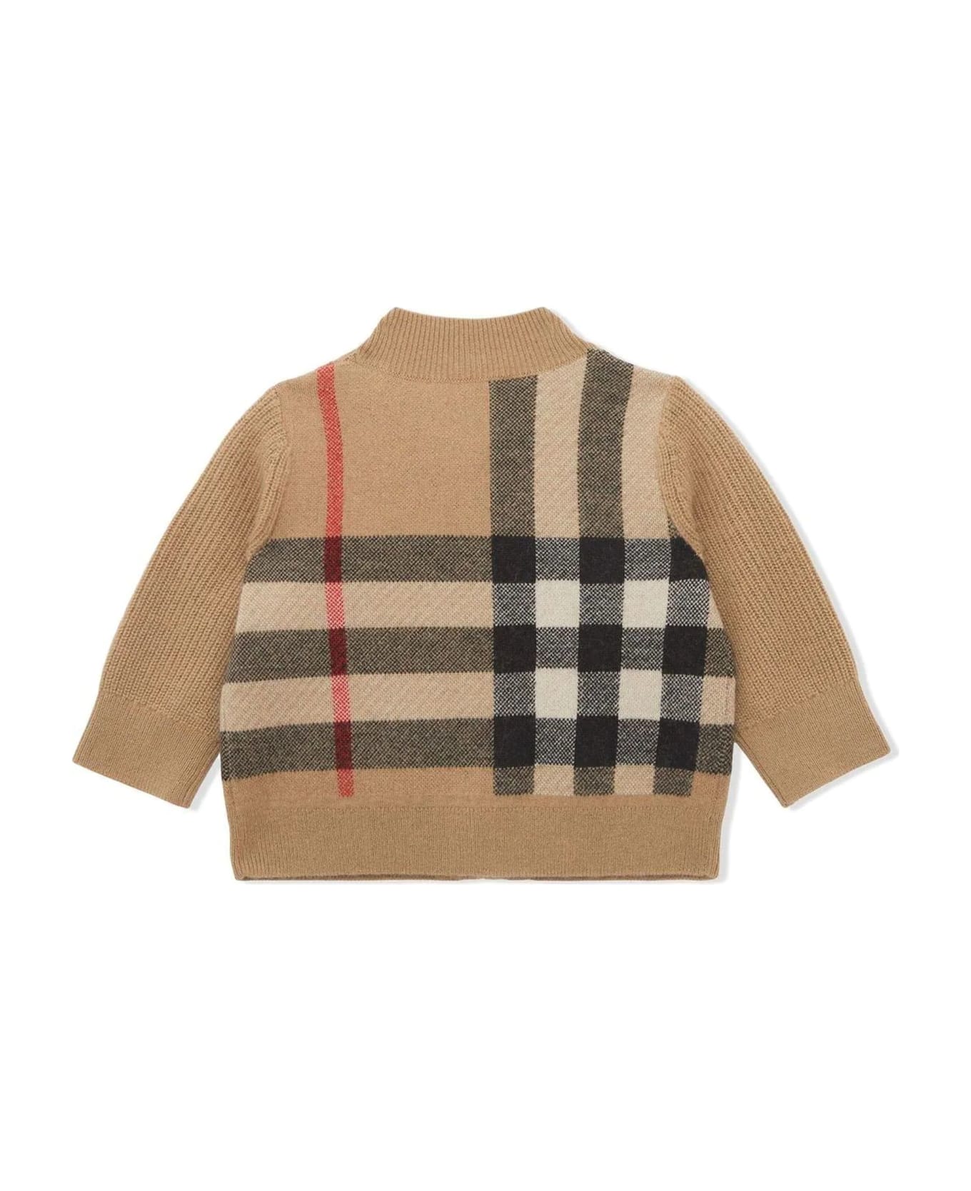 Burberry Kids Sweaters Beige - Beige