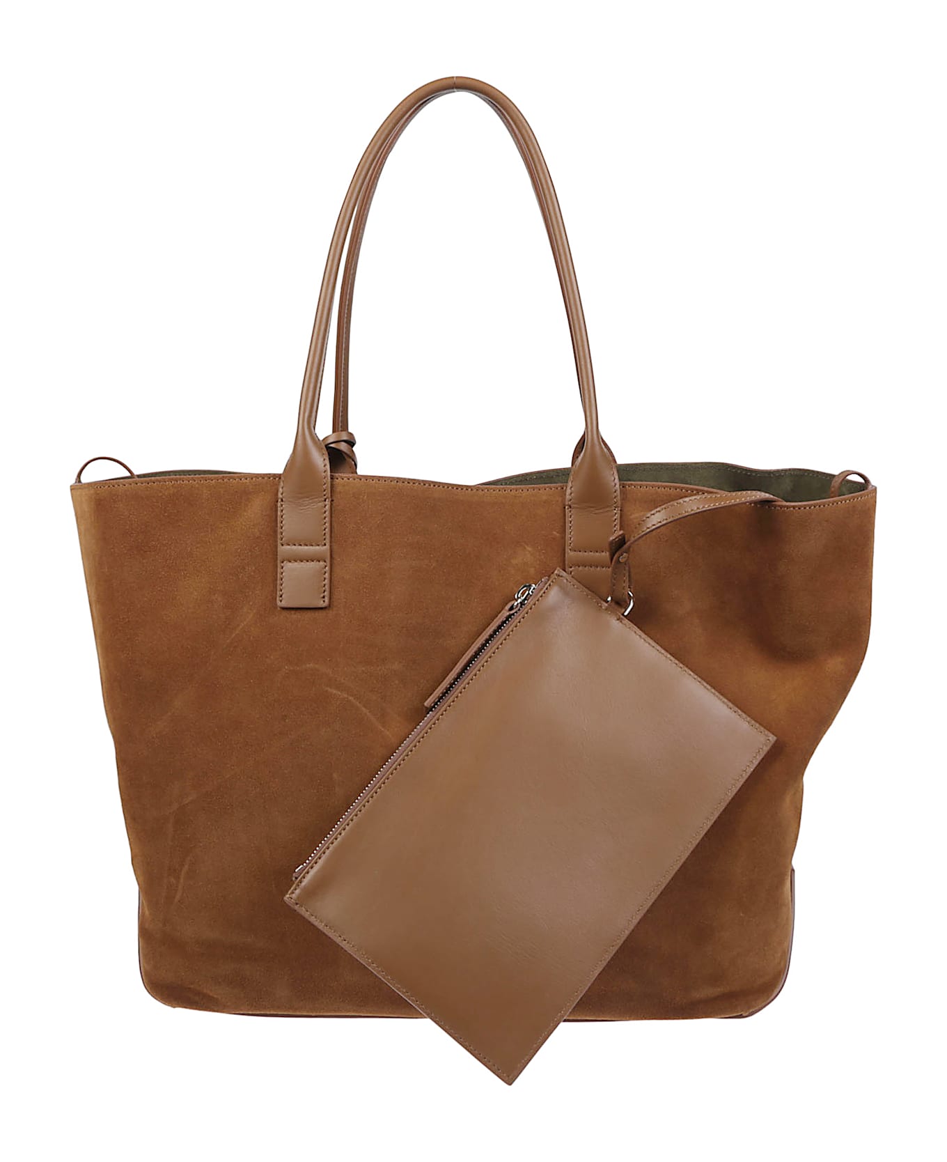 Hogan Medium Address Shopping Bag - Marrone Chiaro