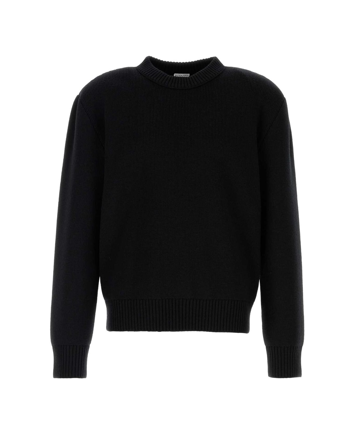 Bottega Veneta Ribbed Knit Jumper - Black