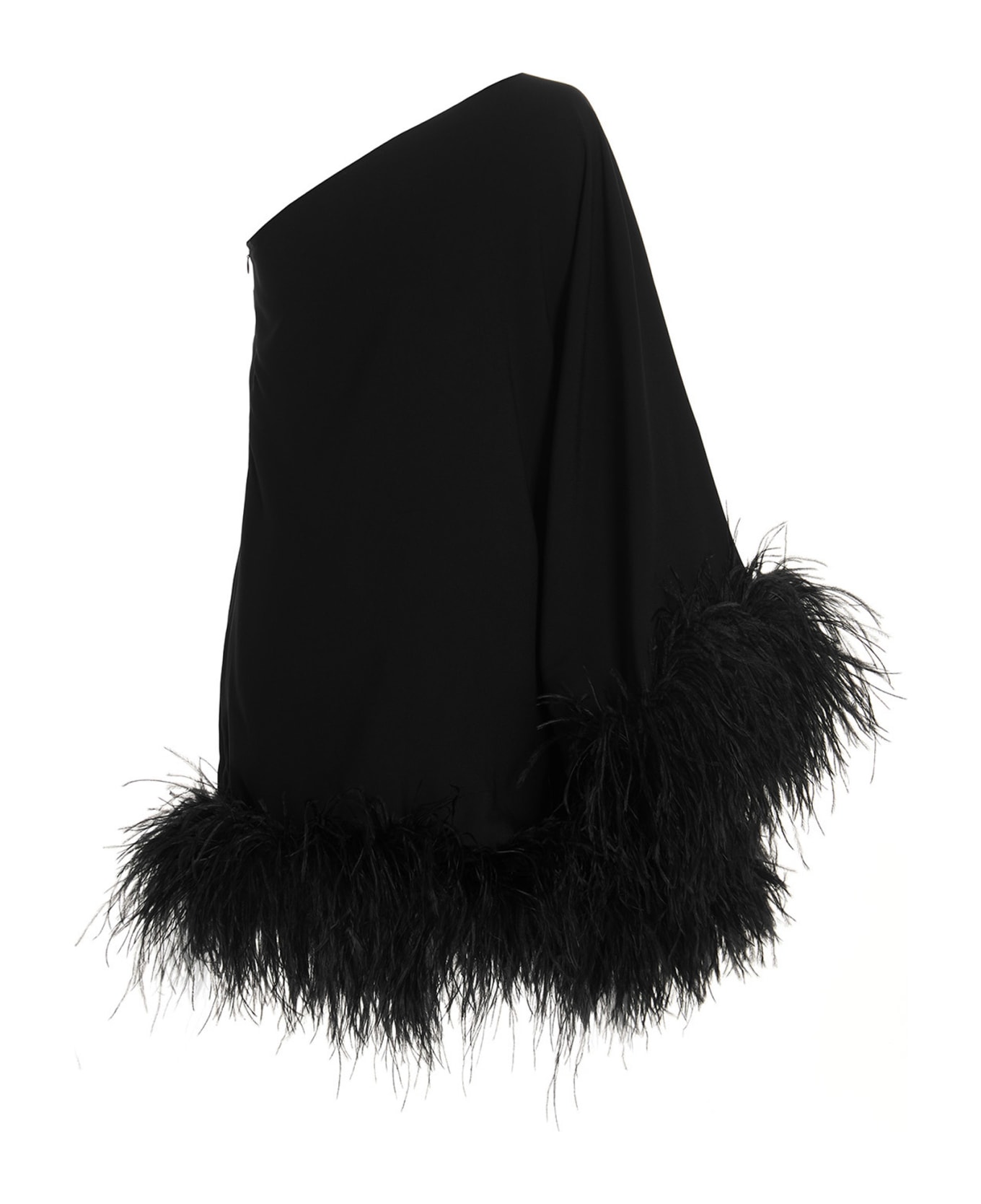 Taller Marmo 'feathered Ubud' Dress - Black  
