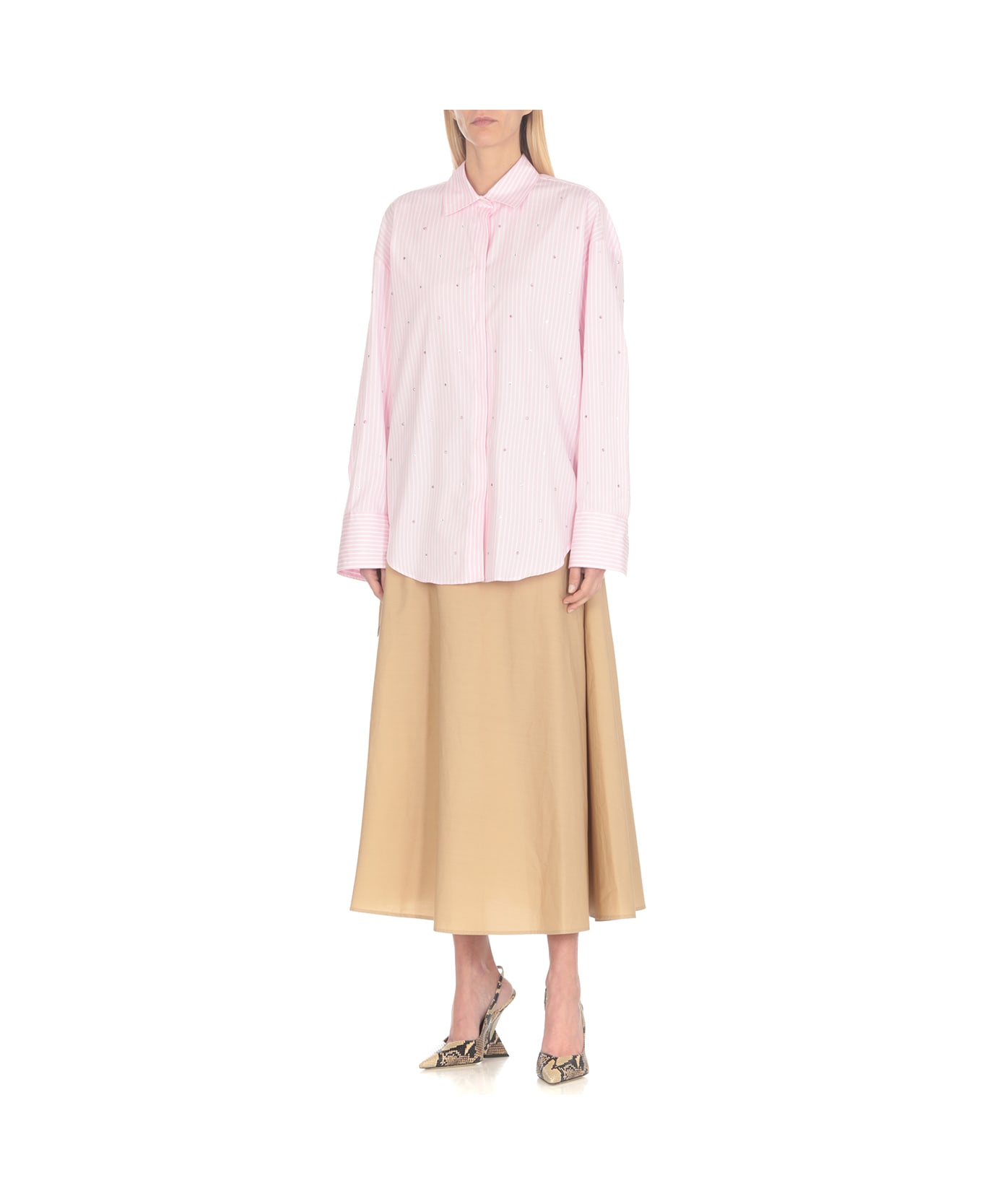 MSGM Cotton Shirt - Pink