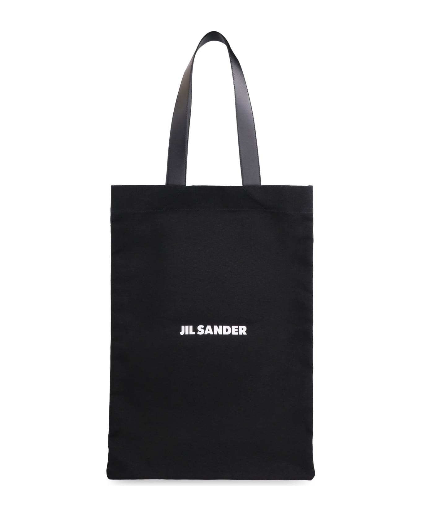 Jil Sander Canvas Tote Bag - black