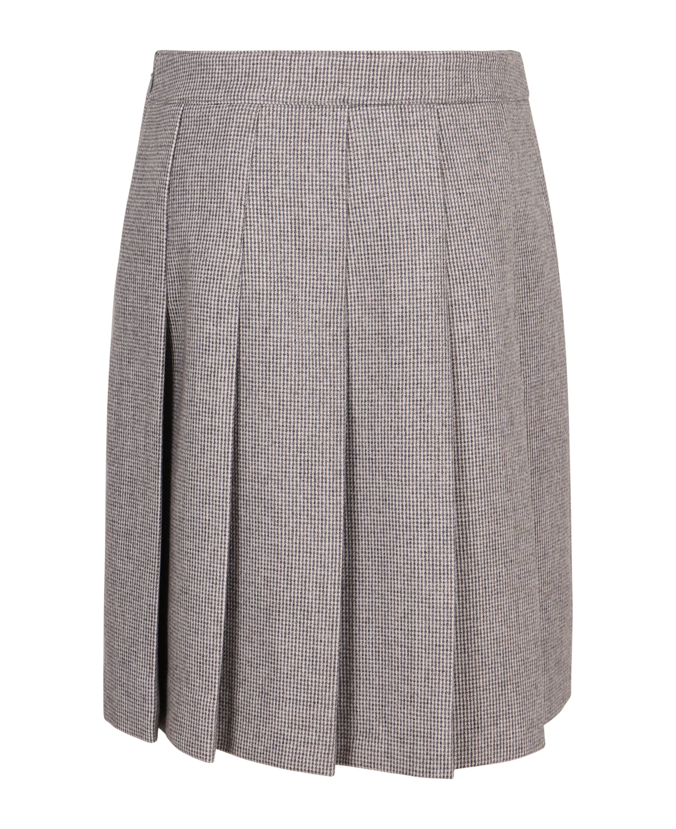 Celine Knitted Skirt - grey