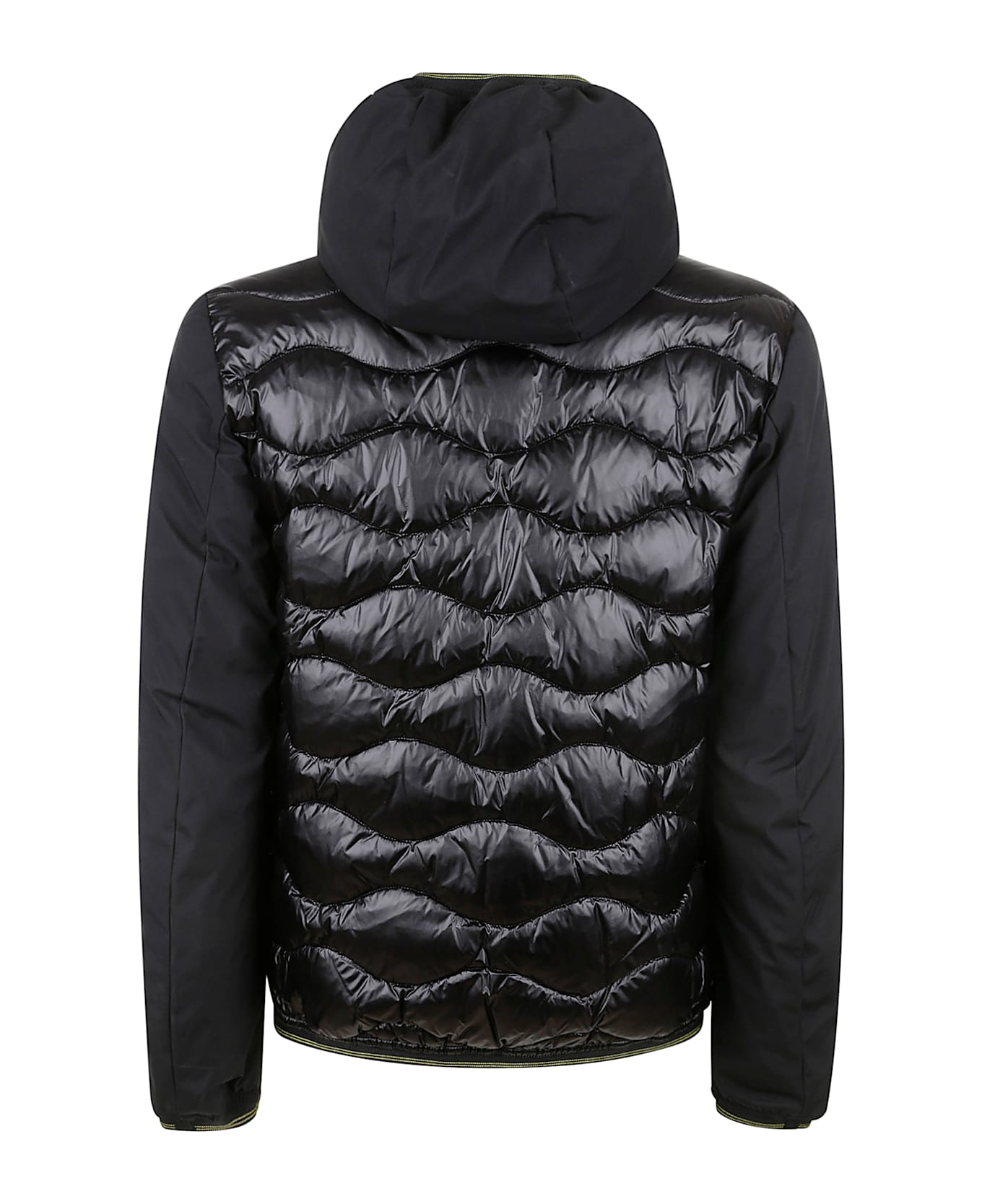 Blauer Pocket Quilted Jacket - Black 