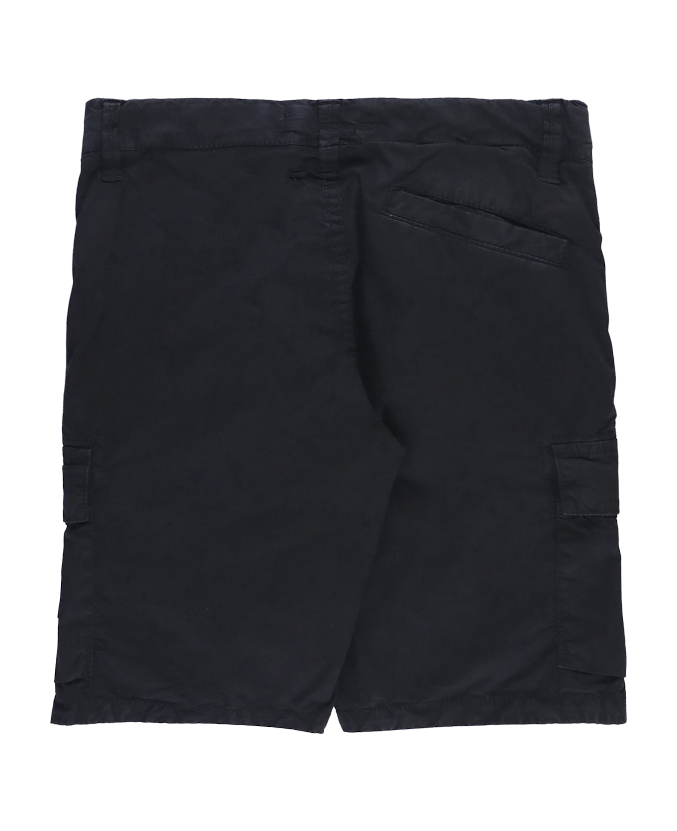 Stone Island Cargo Bermuda Shorts - Blue