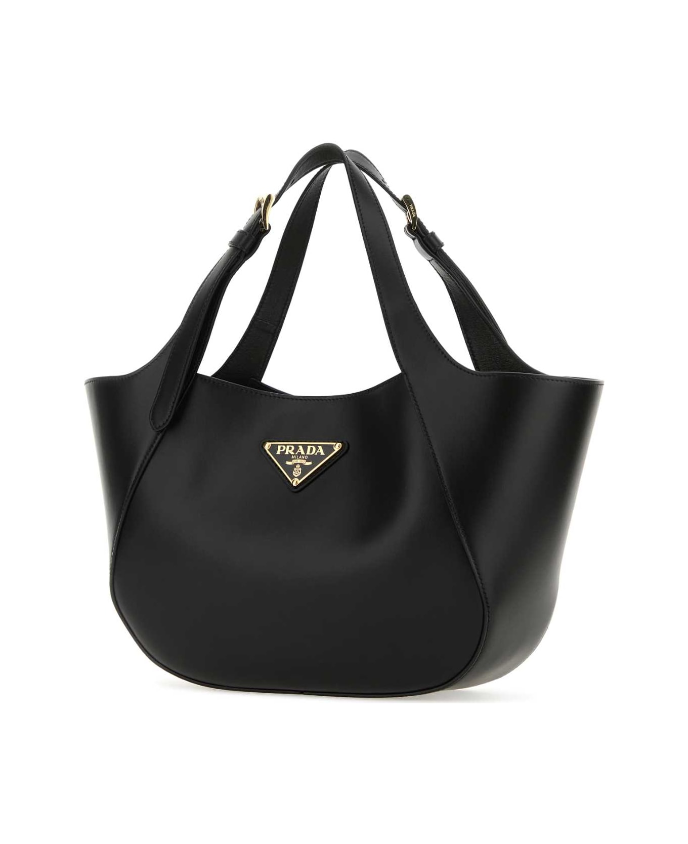 Prada Black Leather Handbag - NERO