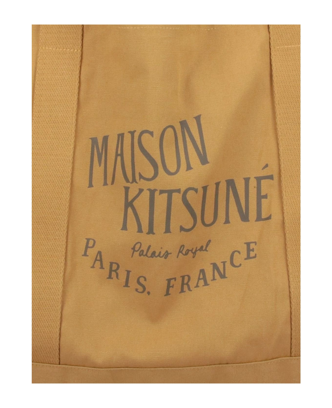 Maison Kitsuné Maison Kitsun In Canvas トートバッグ