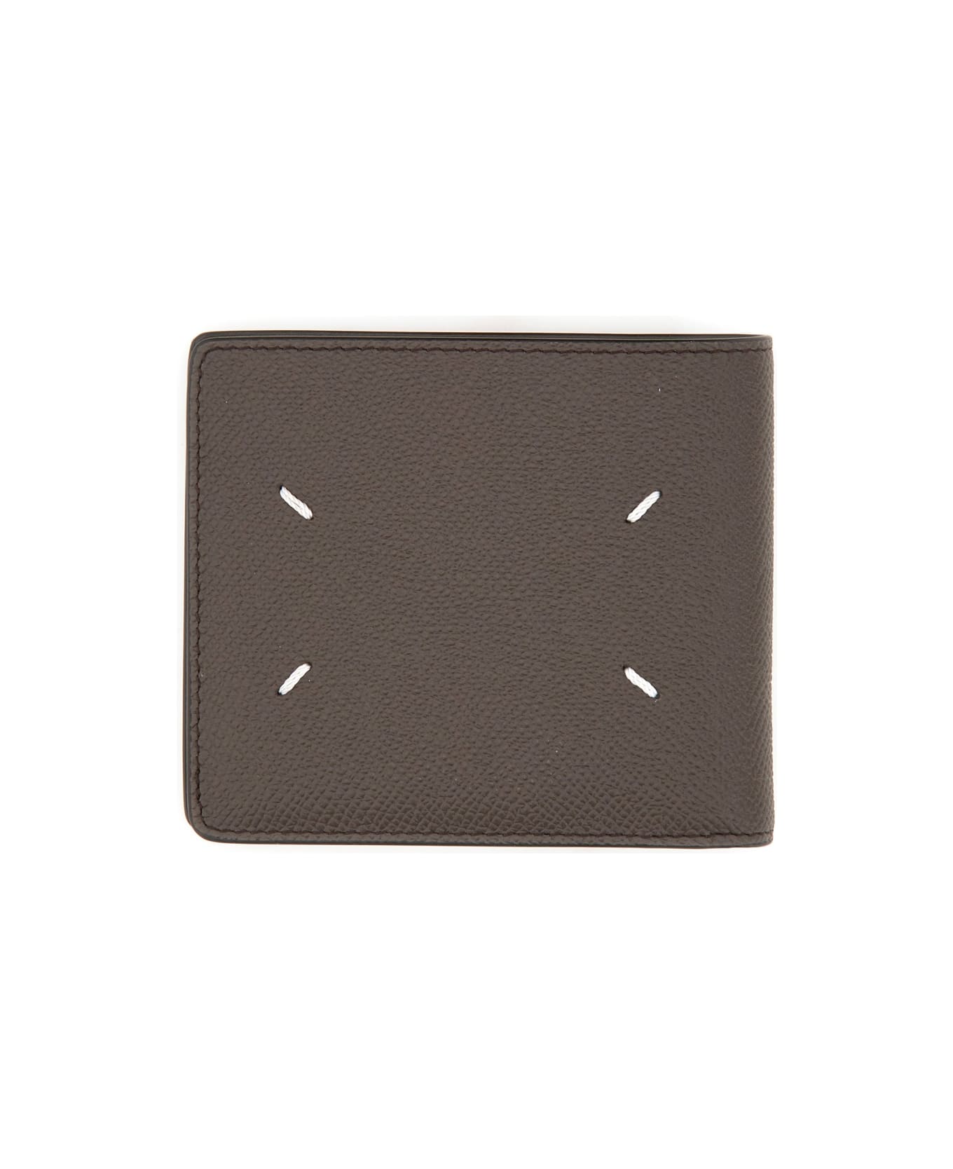 Maison Margiela Bi-fold Four Stitches Wallet - BROWN 財布