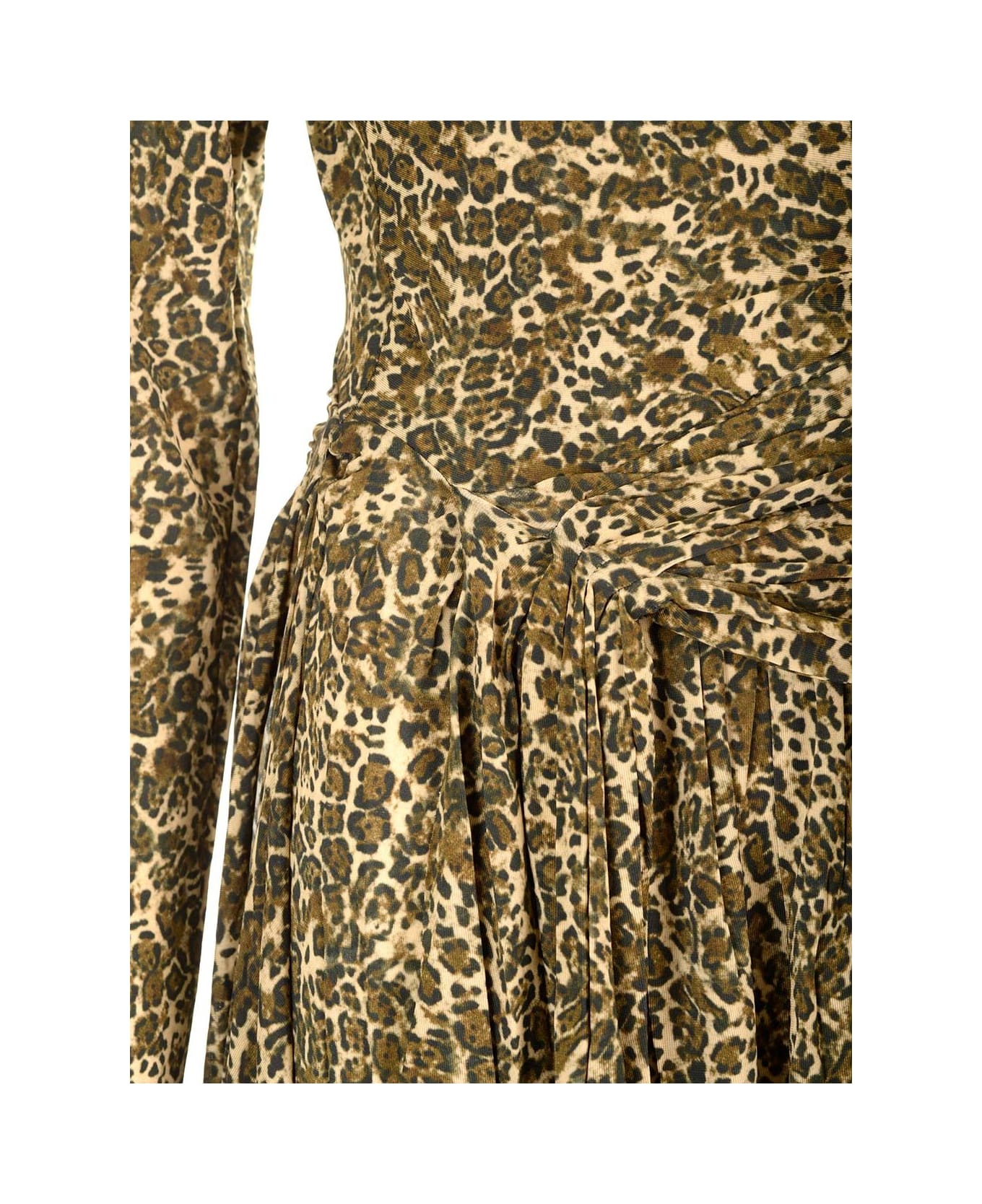 Isabel Marant "zeidi" Midi Dress - Animalier