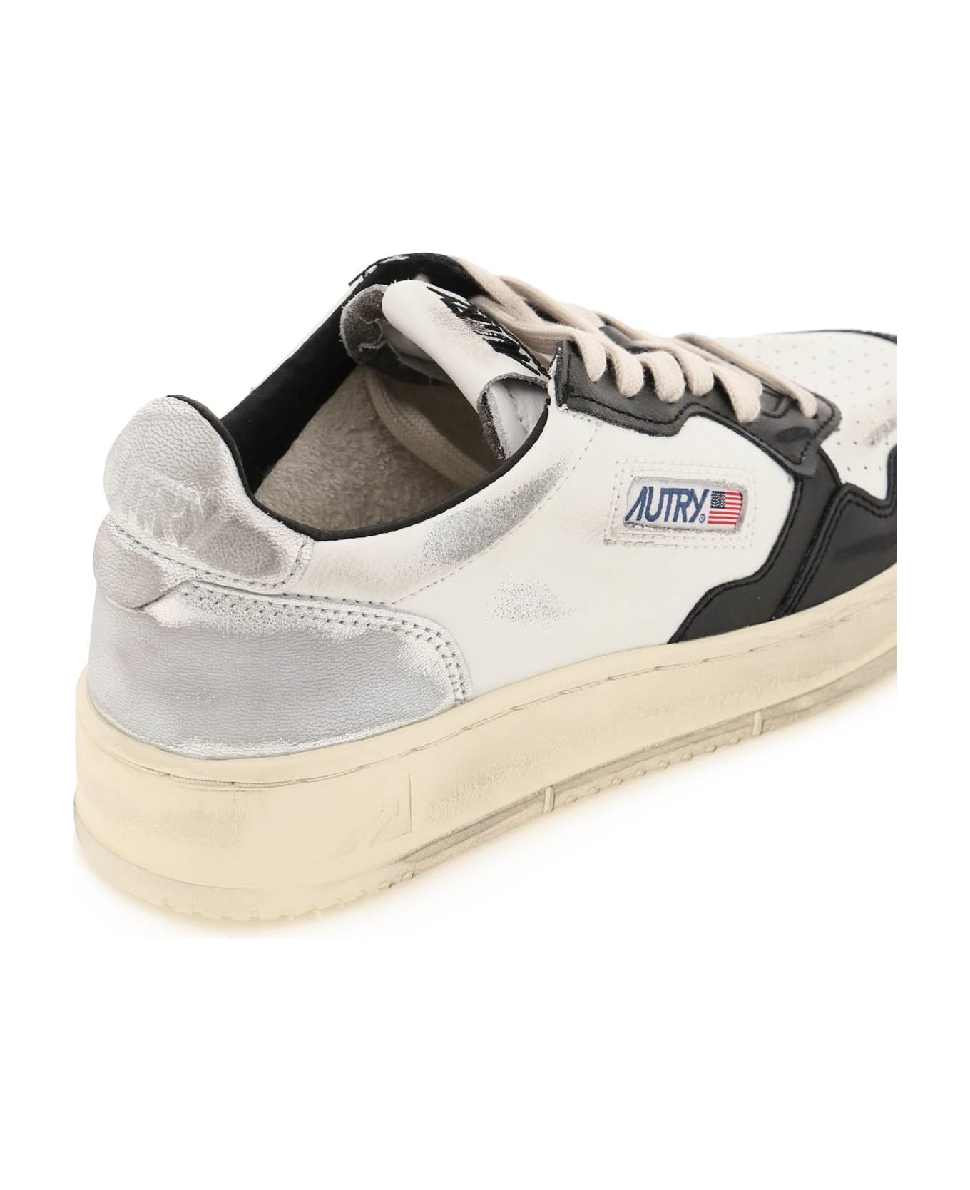 Autry 'medalist Low Super Vintage' Sneakers - Silver スニーカー