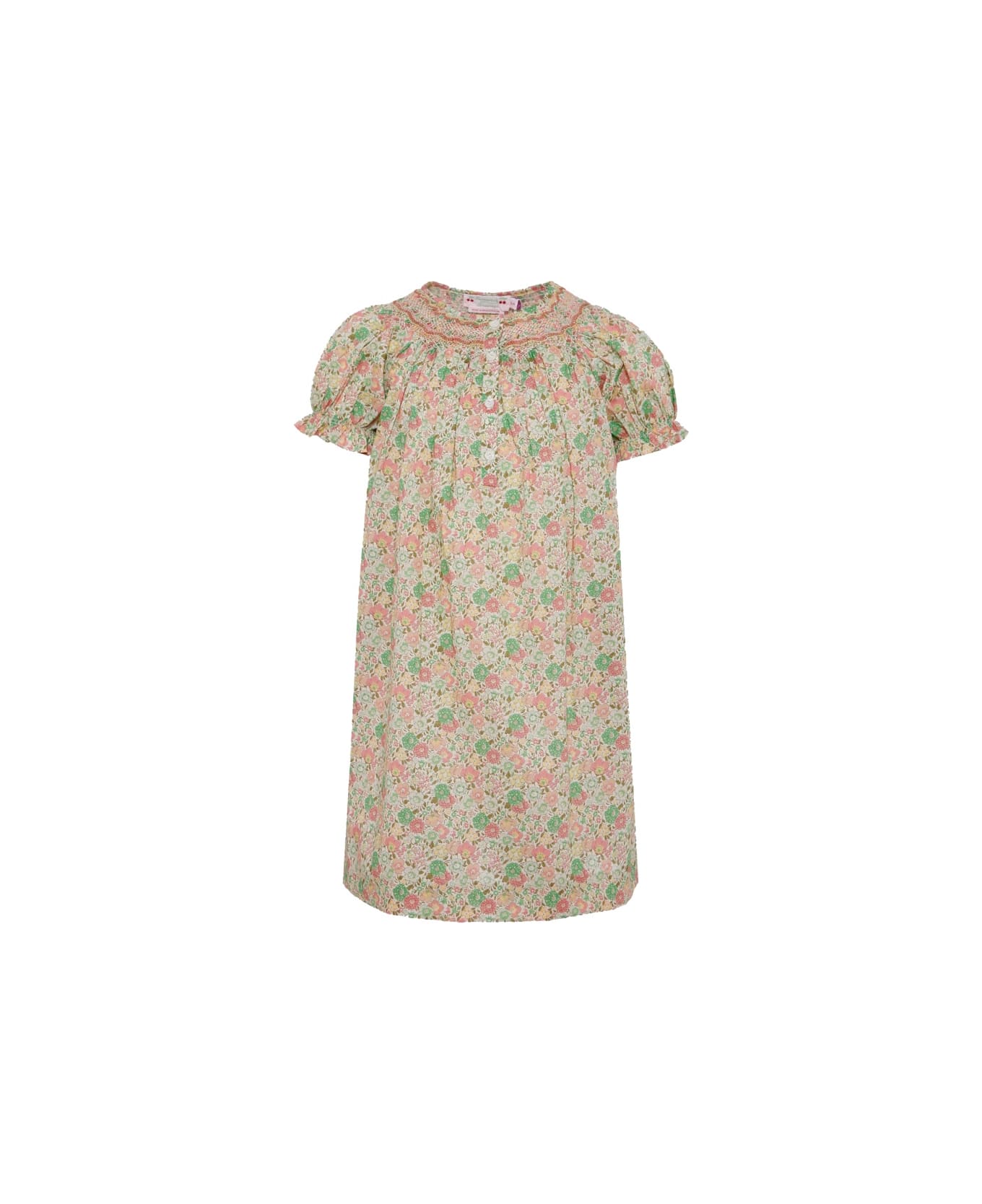 Bonpoint "smockee Jarah" Dress - PINK