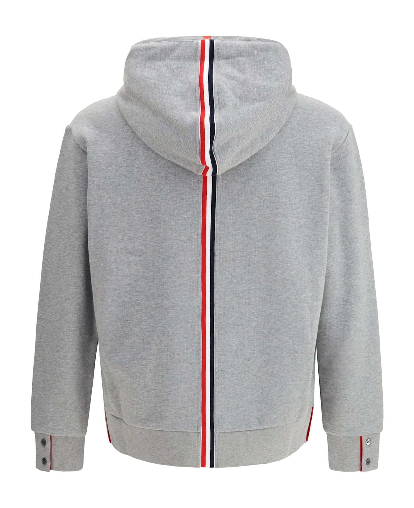 Thom Browne Hooded Hoodie - LT GREY