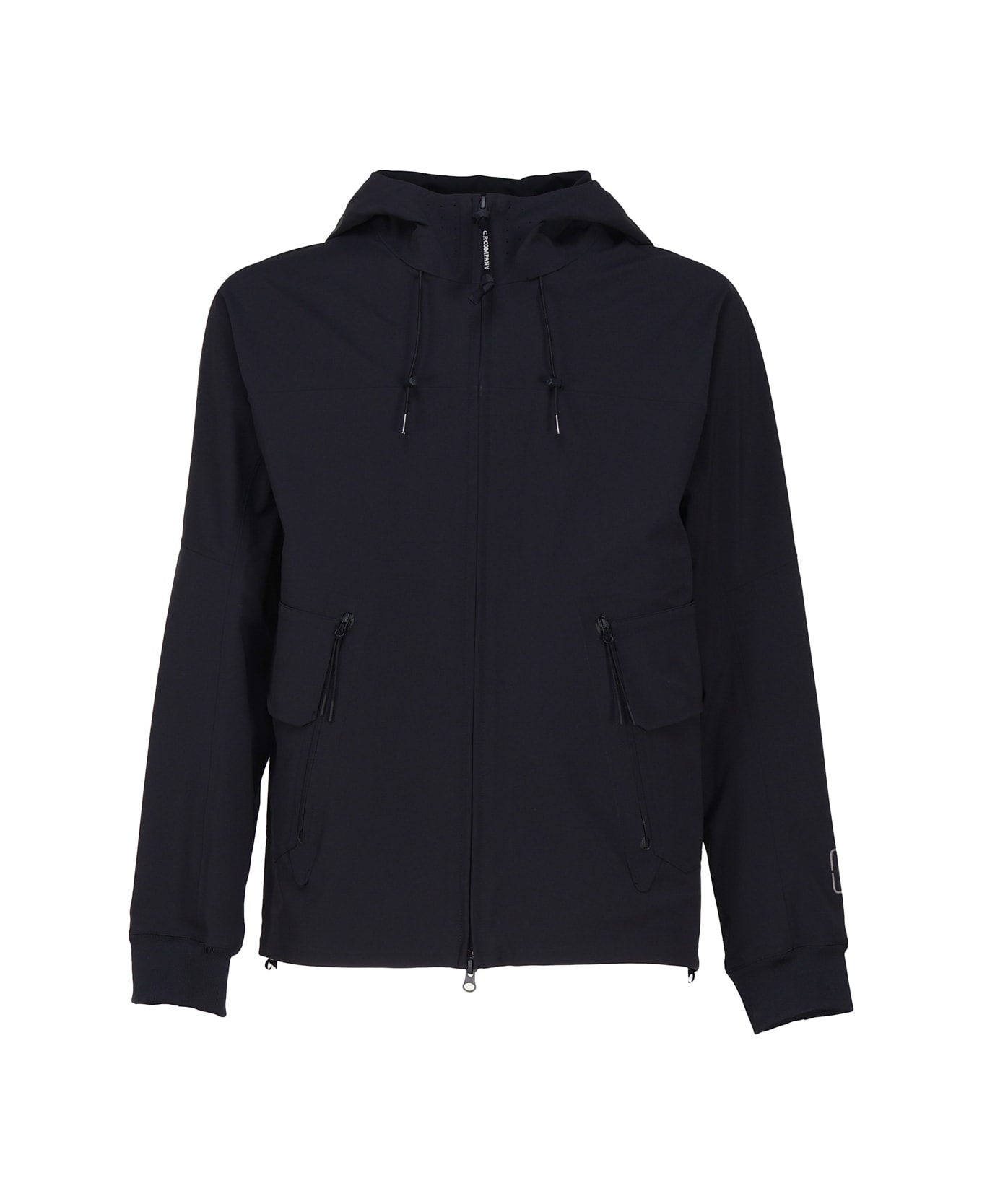 C.P. Company Undersixteen Jacket With Zip And Hood - Blue