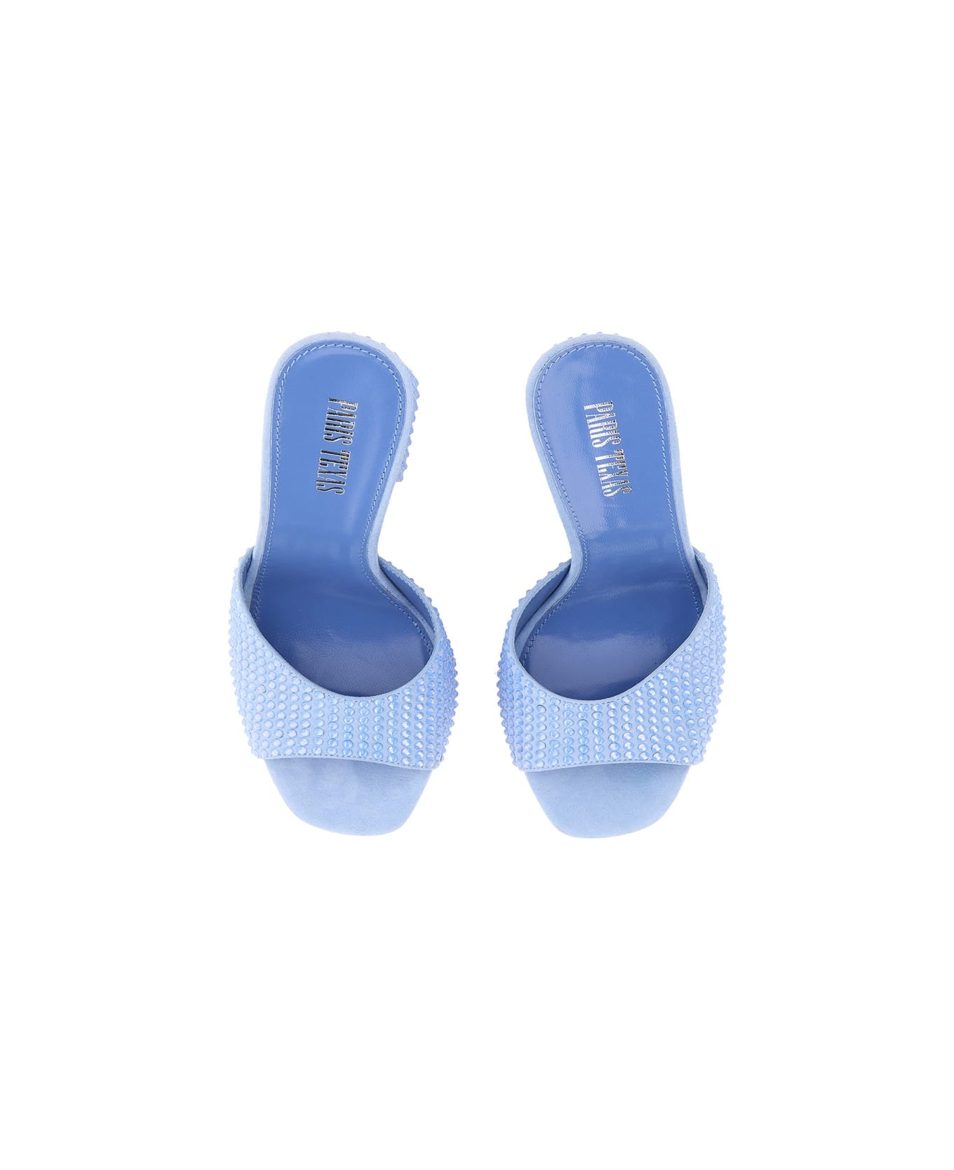 Paris Texas Mules Holly Anja - AZURE