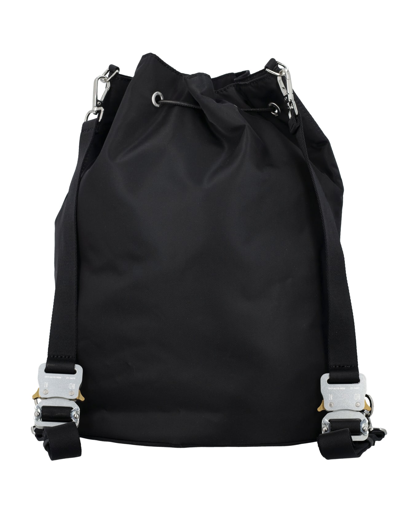 1017 ALYX 9SM Buckle Soft Backpack - BLACK