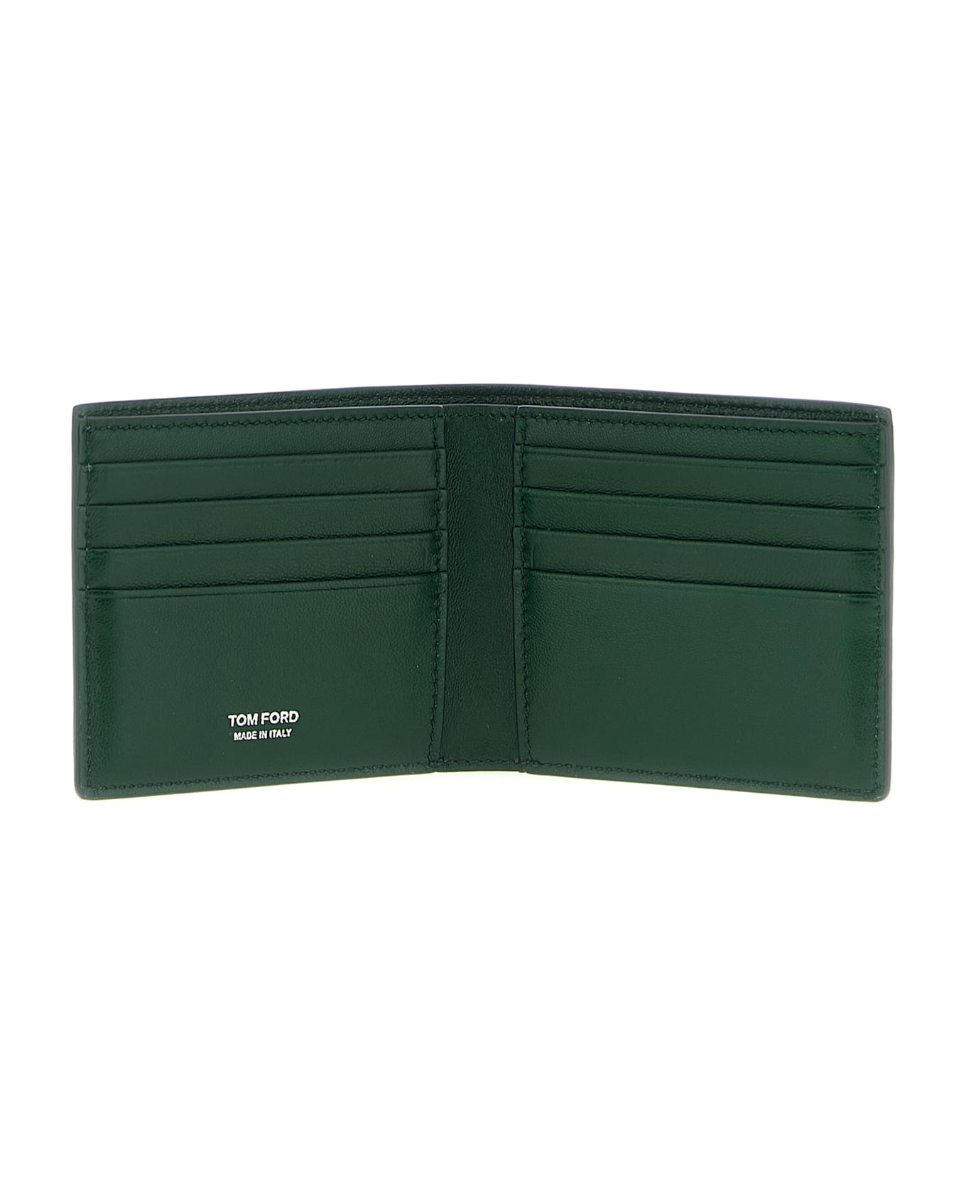 Tom Ford Crocodile Leather Wallet - Green