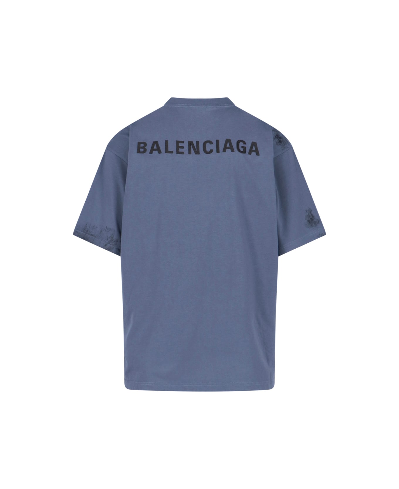 Balenciaga 
back
 T-shirt - BLUE