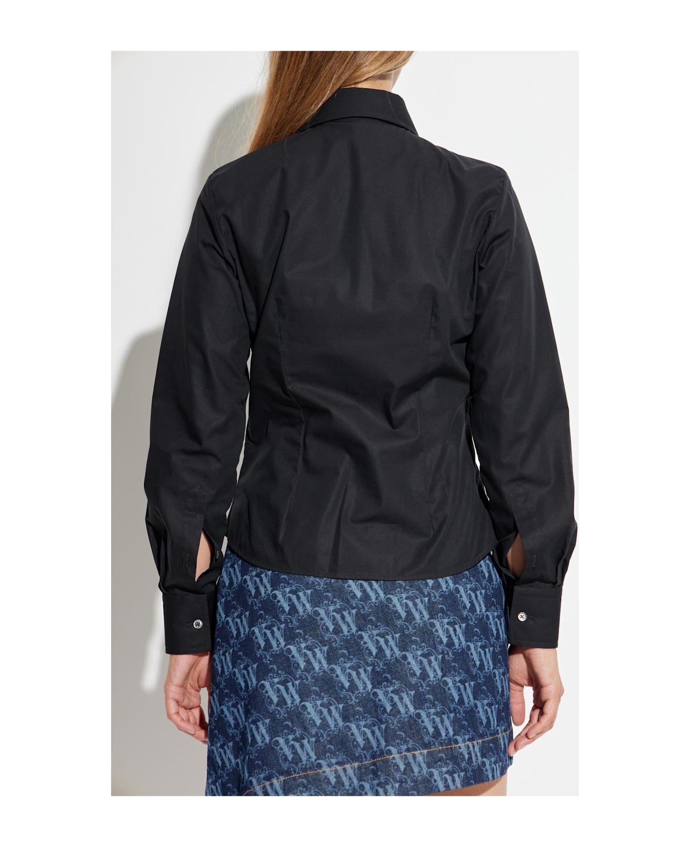 Vivienne Westwood Shirt With Logo - BLACK