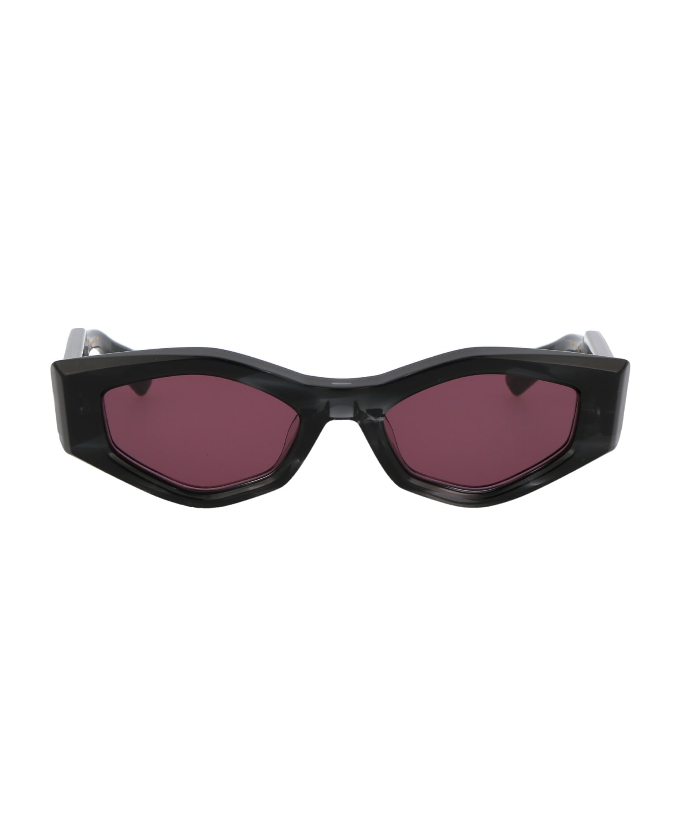 Valentino Eyewear V - Tre Sunglasses - 101A BLK - GLD