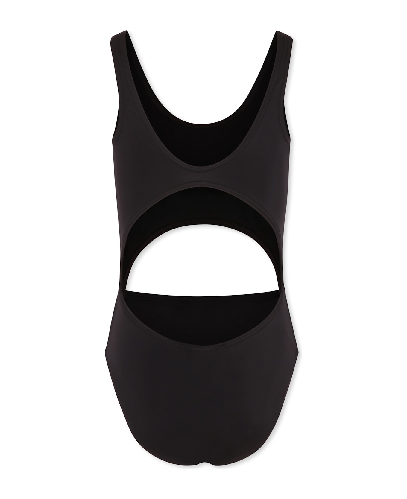 Dsquared2 Black Swimsuit For Girl With Logo - Black
