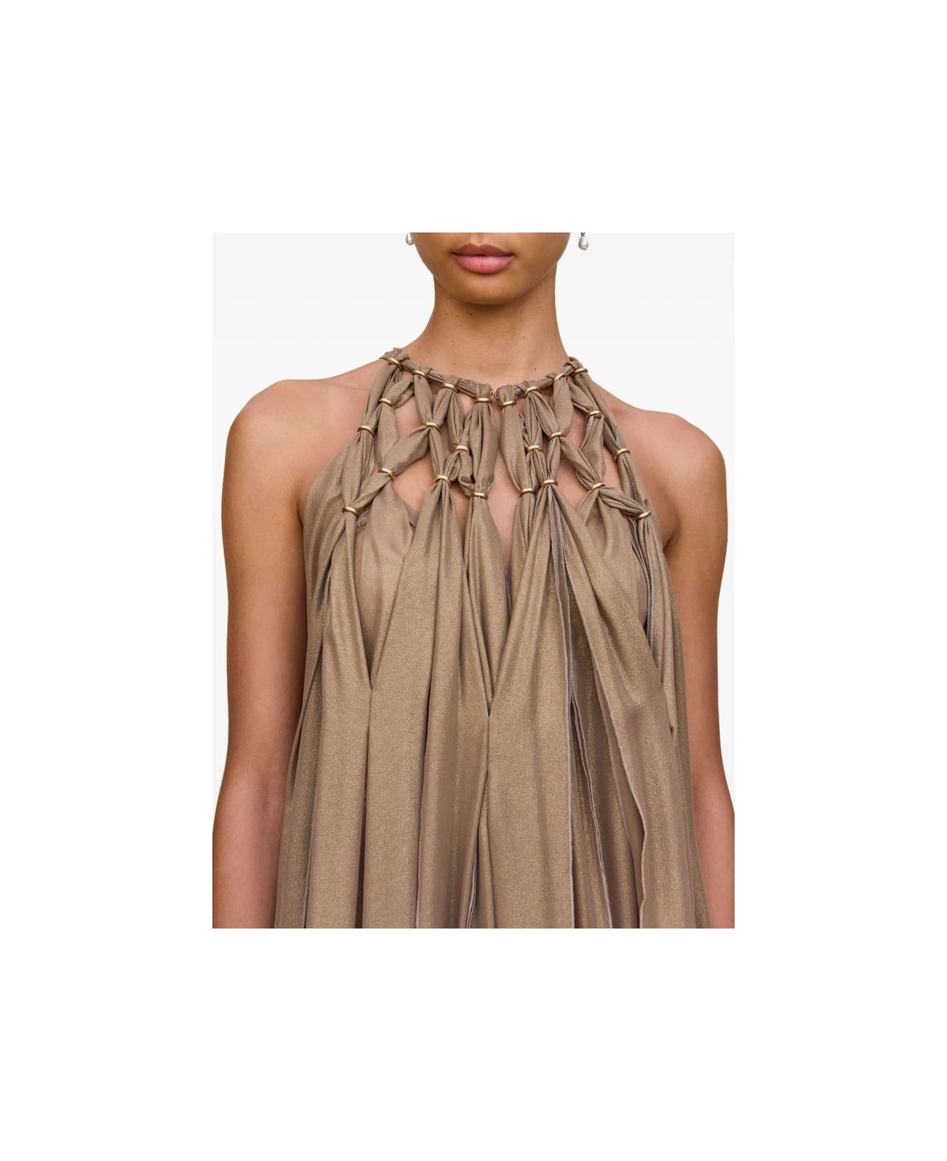 Cult Gaia Dress - GOLD