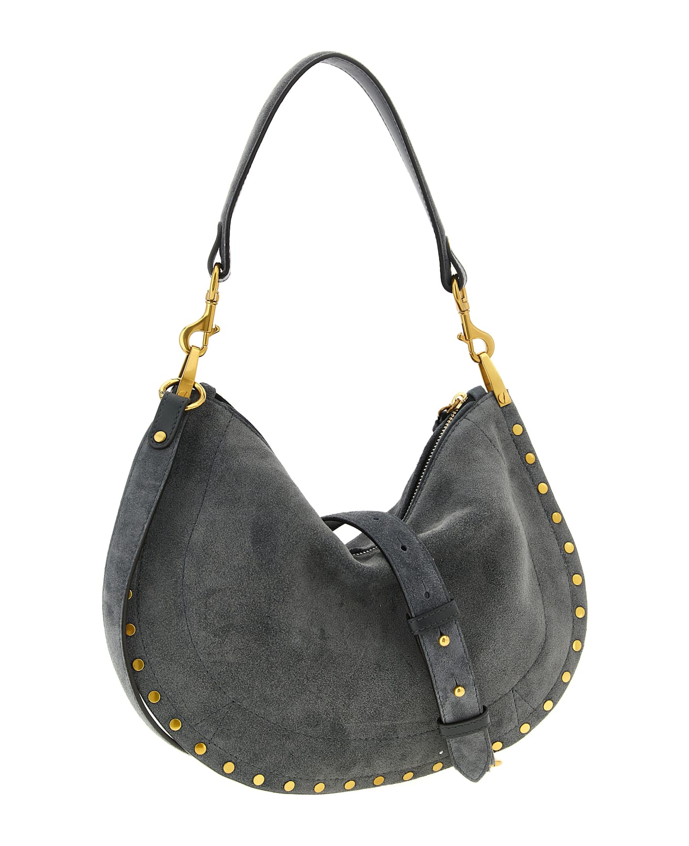 Isabel Marant 
oskan Soft Zip
 Handbag - Gray