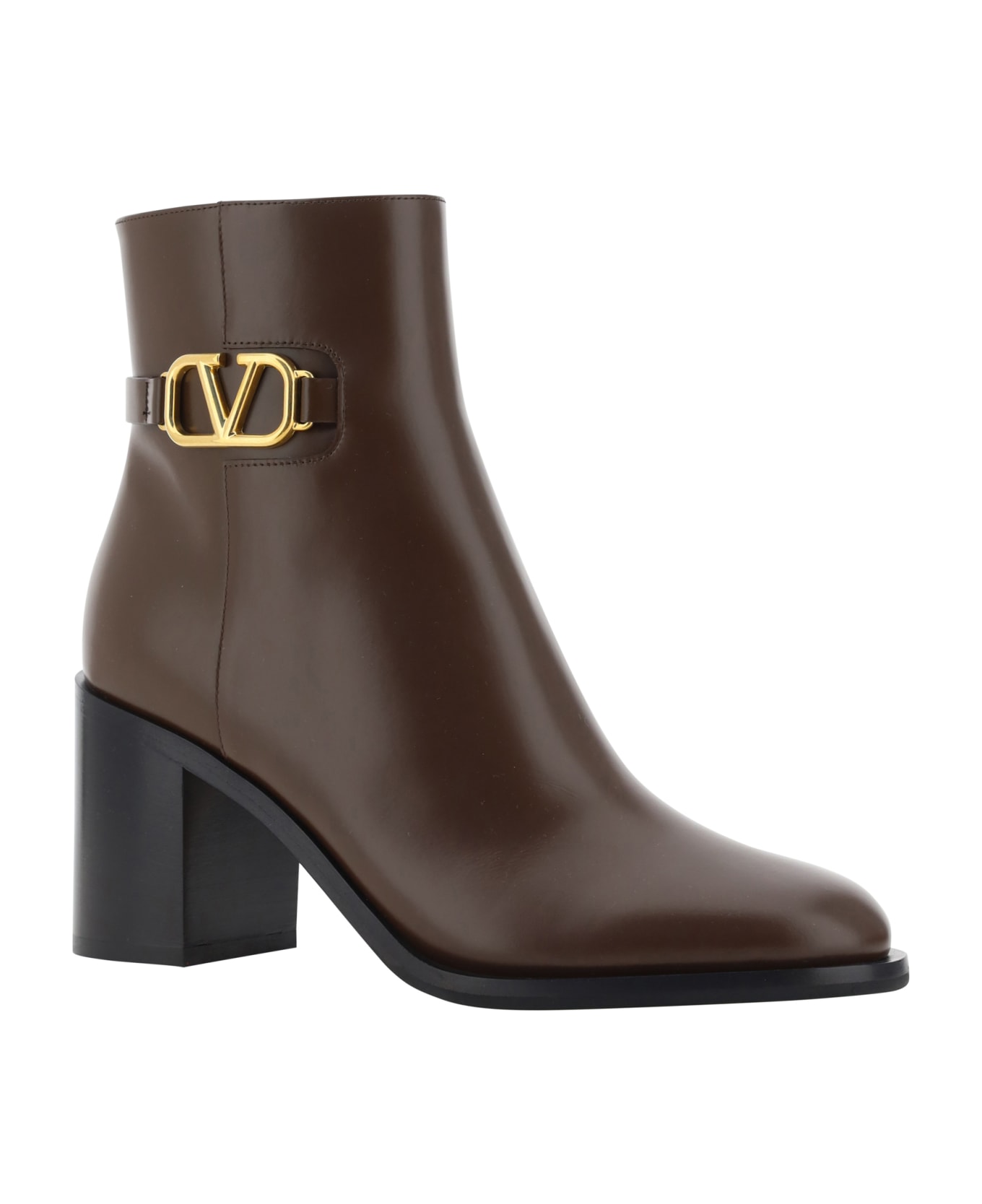 Valentino Garavani Ankle Boots - Cacao